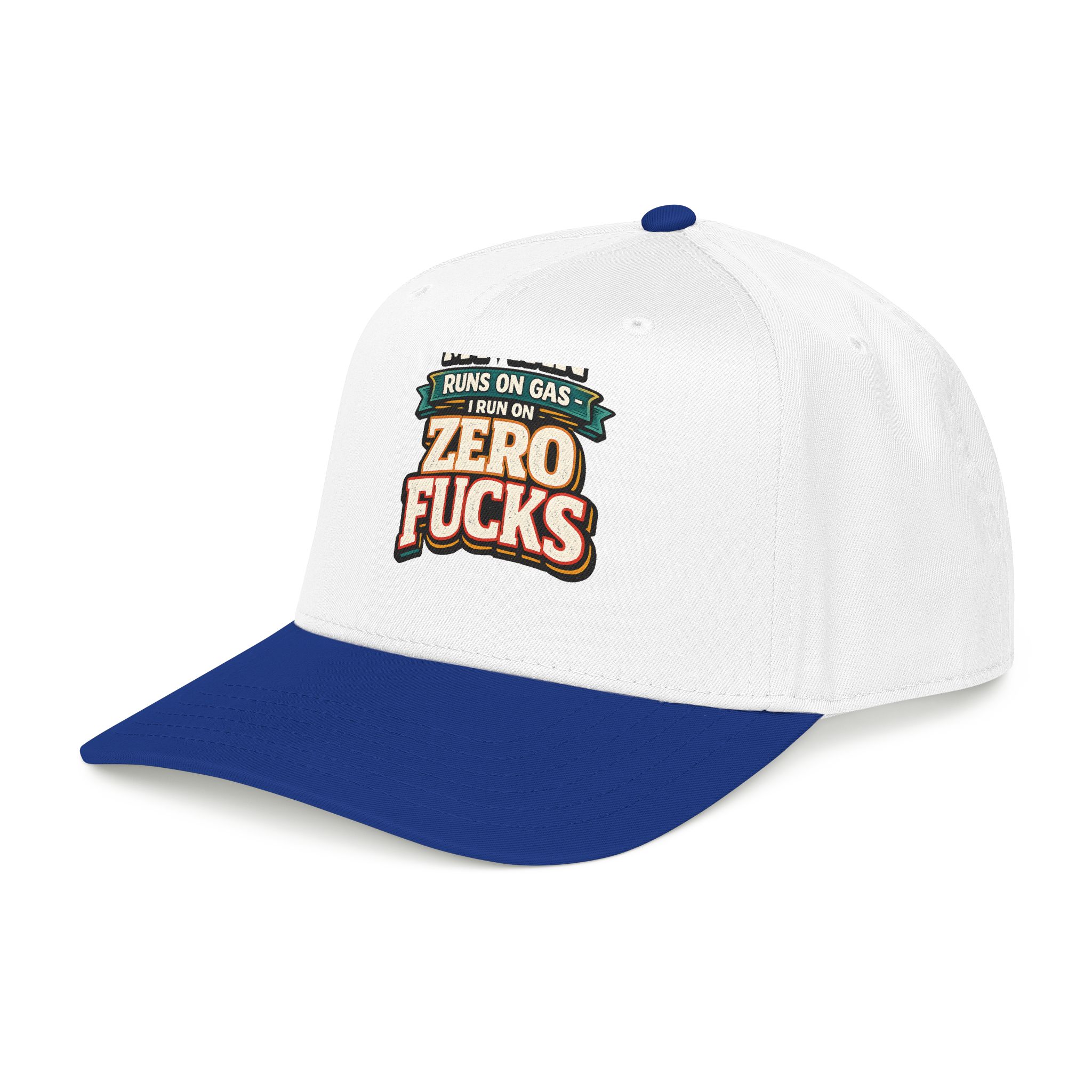 Baseball Cap - "My Van Runs On Gas" Design F**K-Line