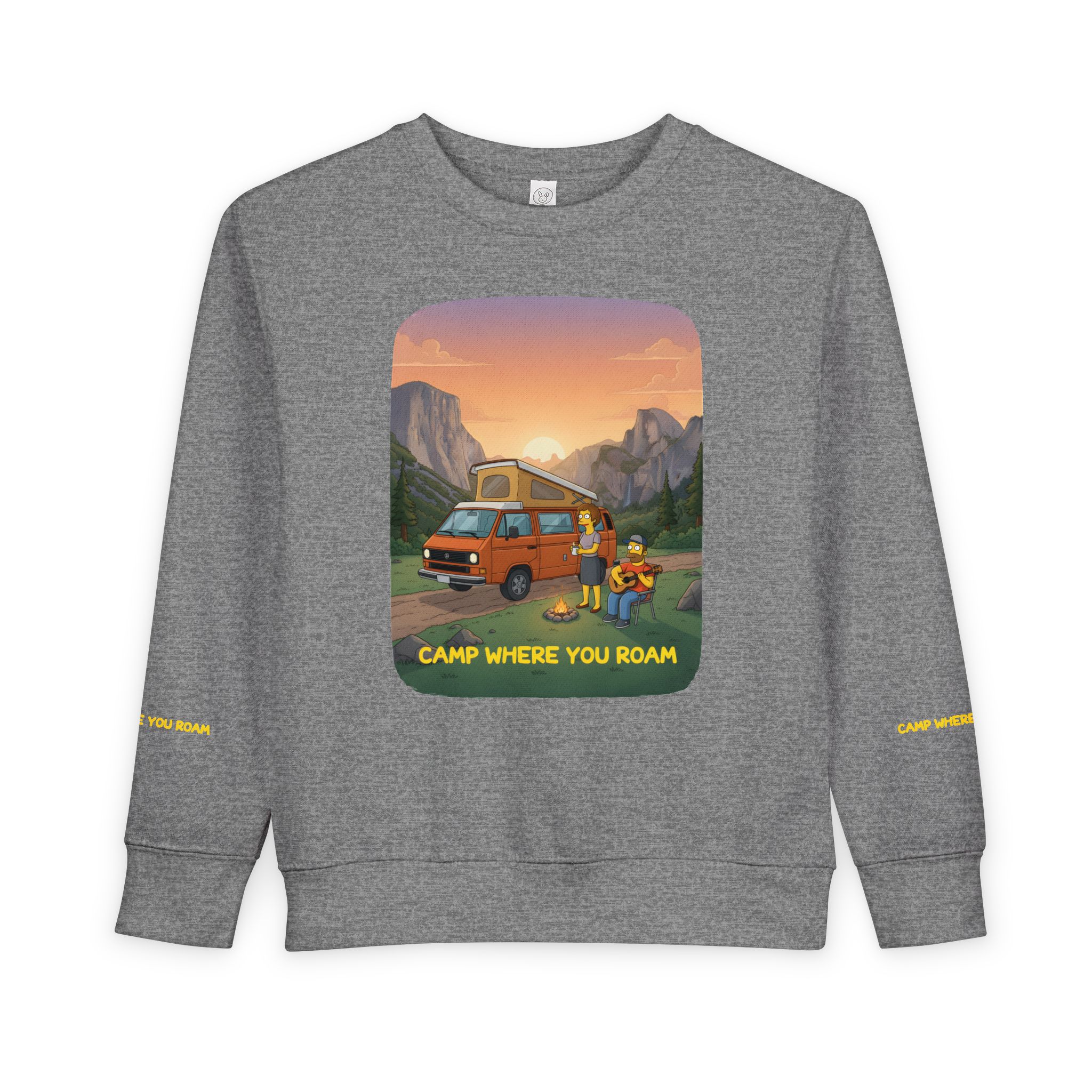 4486853744012337916_2048-1.jpeg Toddler Sweatshirt - "Camp Where You Roam" (Design Sitcom-Line)