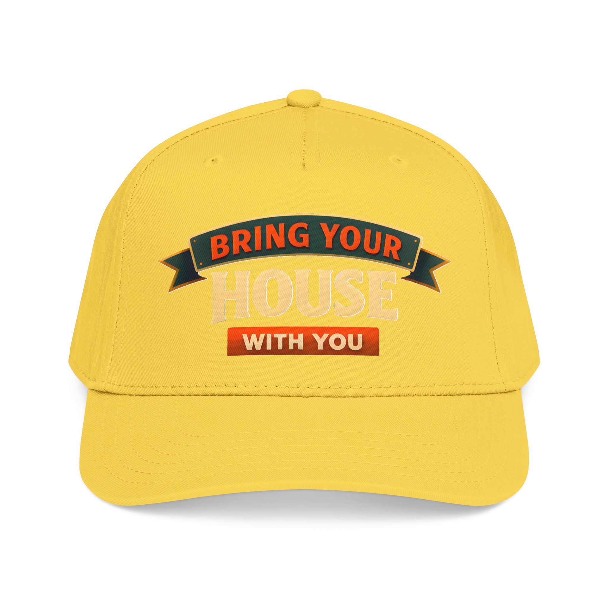 Baseball Cap - "Bring Your House With You" Design Scenic-Line