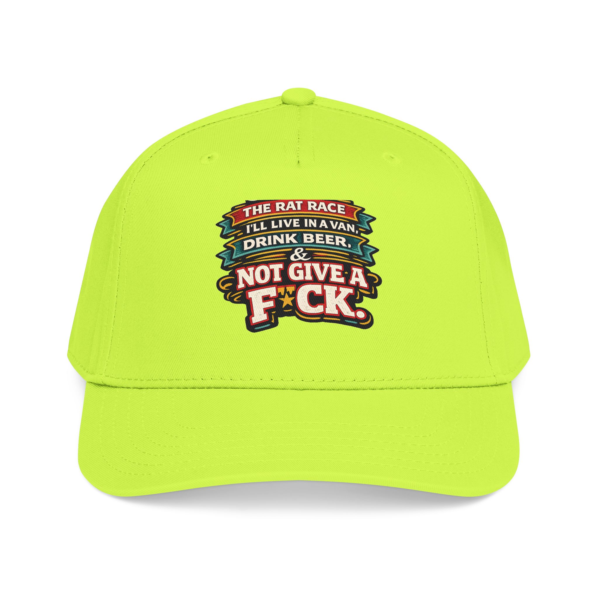 Baseball Cap - "Screw The Rat Race" Design F**K-Line
