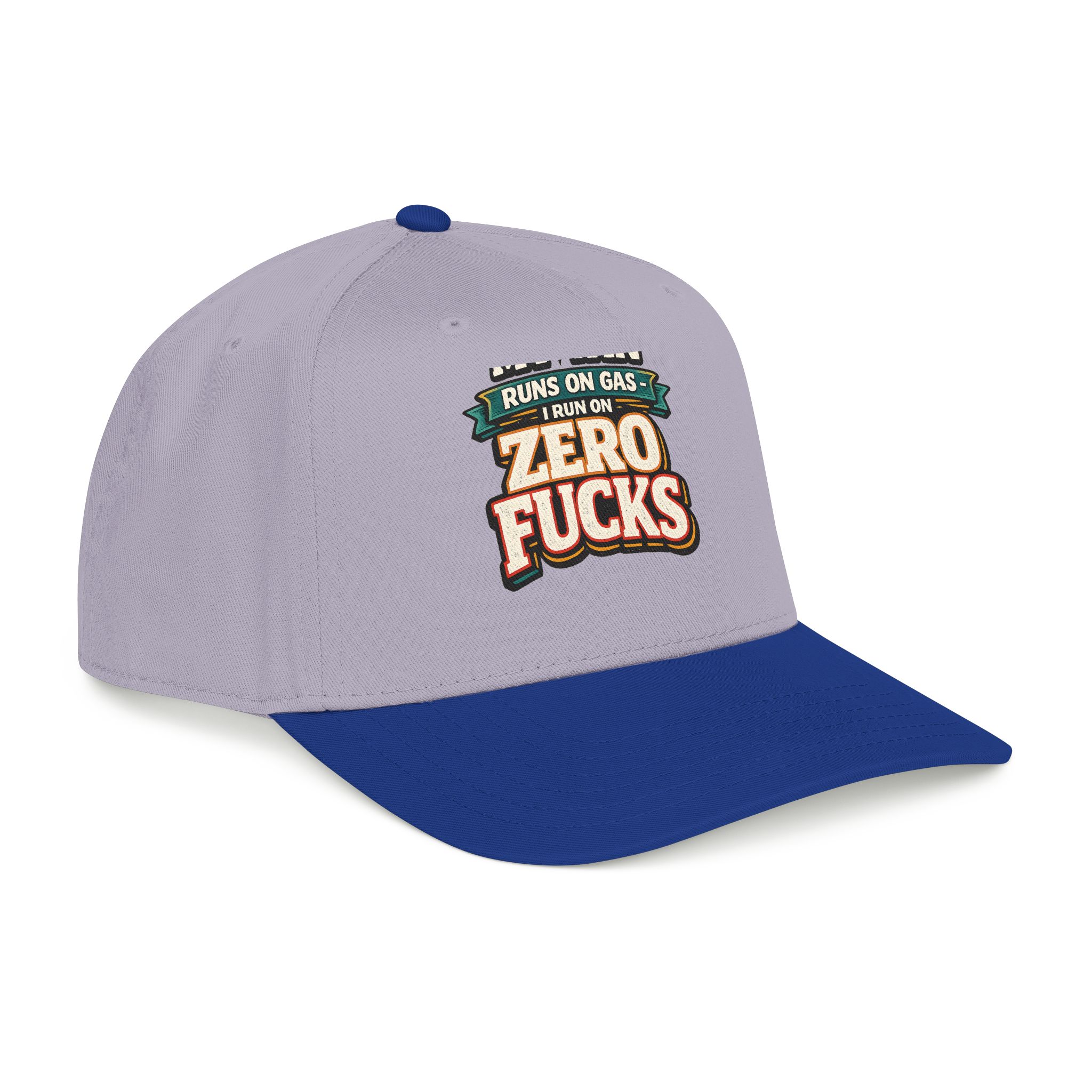 Baseball Cap - "My Van Runs On Gas" Design F**K-Line