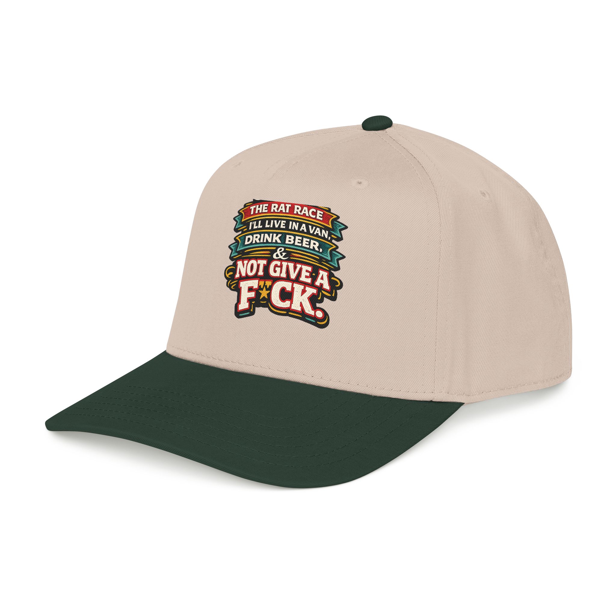 Baseball Cap - "Screw The Rat Race" Design F**K-Line