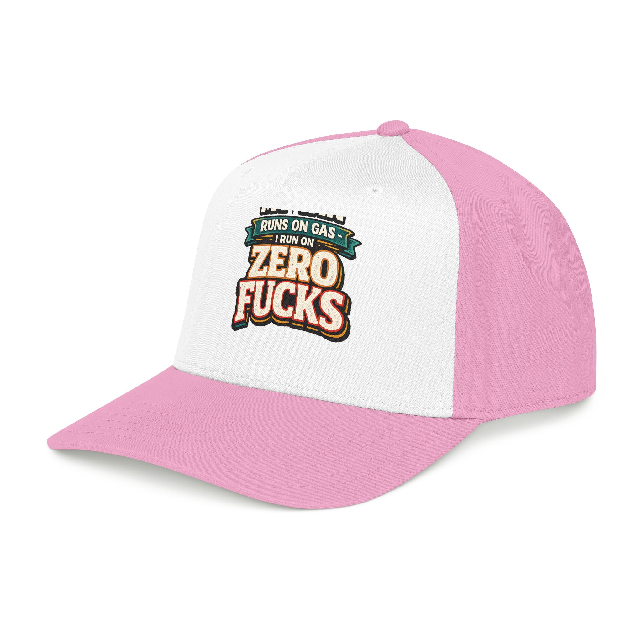 Baseball Cap - "My Van Runs On Gas" Design F**K-Line