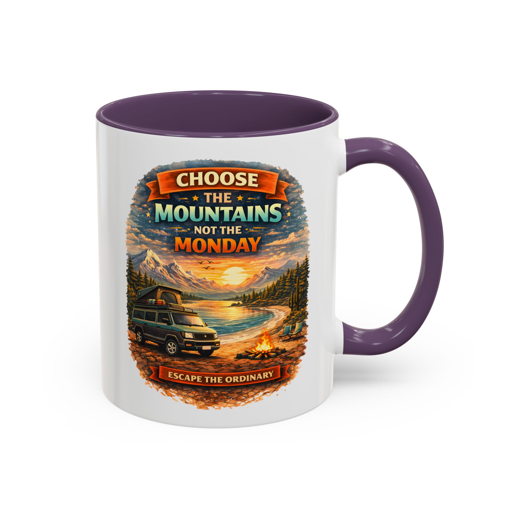 4585396419809966878_2048.jpeg Accent Coffee Mug (11, 15oz) — "Choose The Mountens" Design Scenic-Line