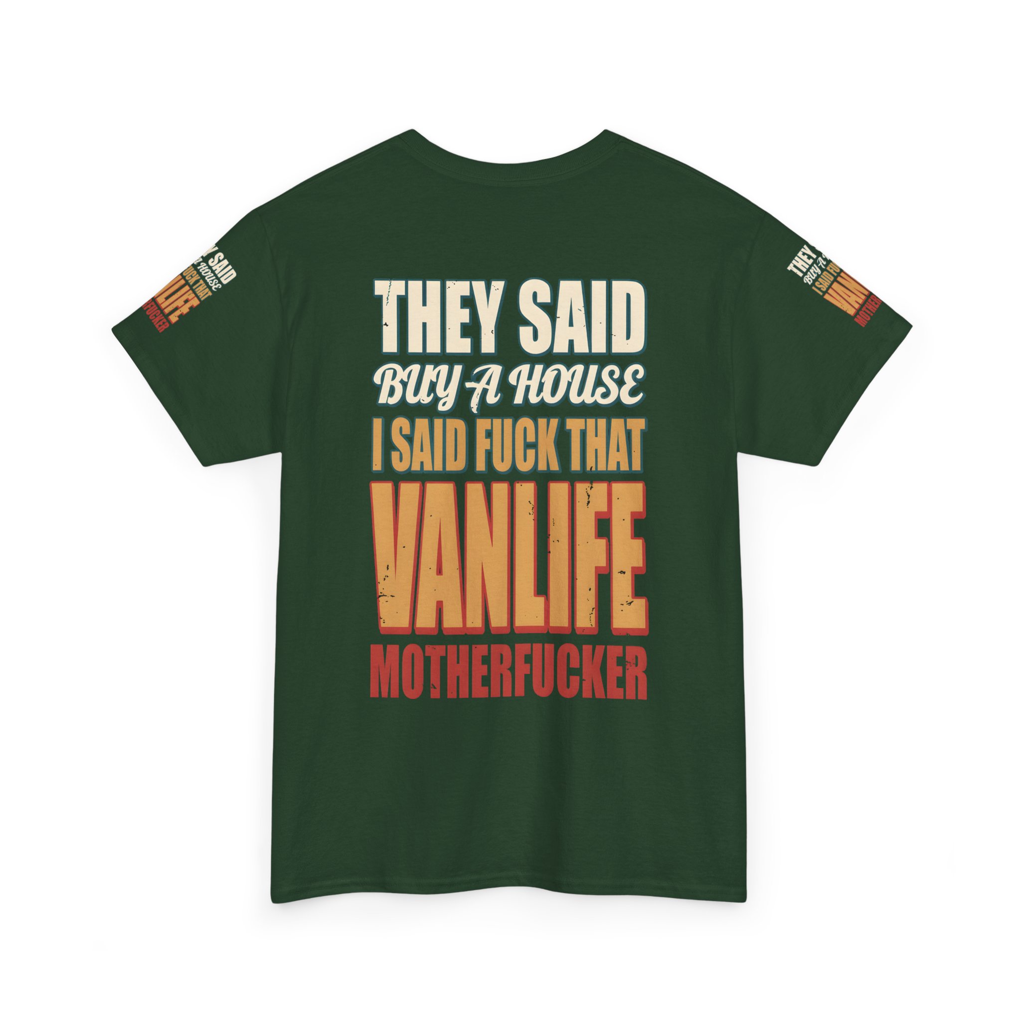 4586690789226319778_2048.jpeg Unisex Heavy Cotton Tee — "They Said Buy A House" Design F**K-Line