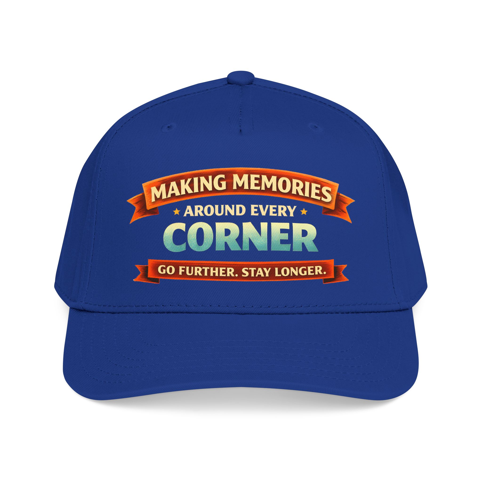 Baseball Cap - "Making Memories Around Every Corner" Design Scenic-Line