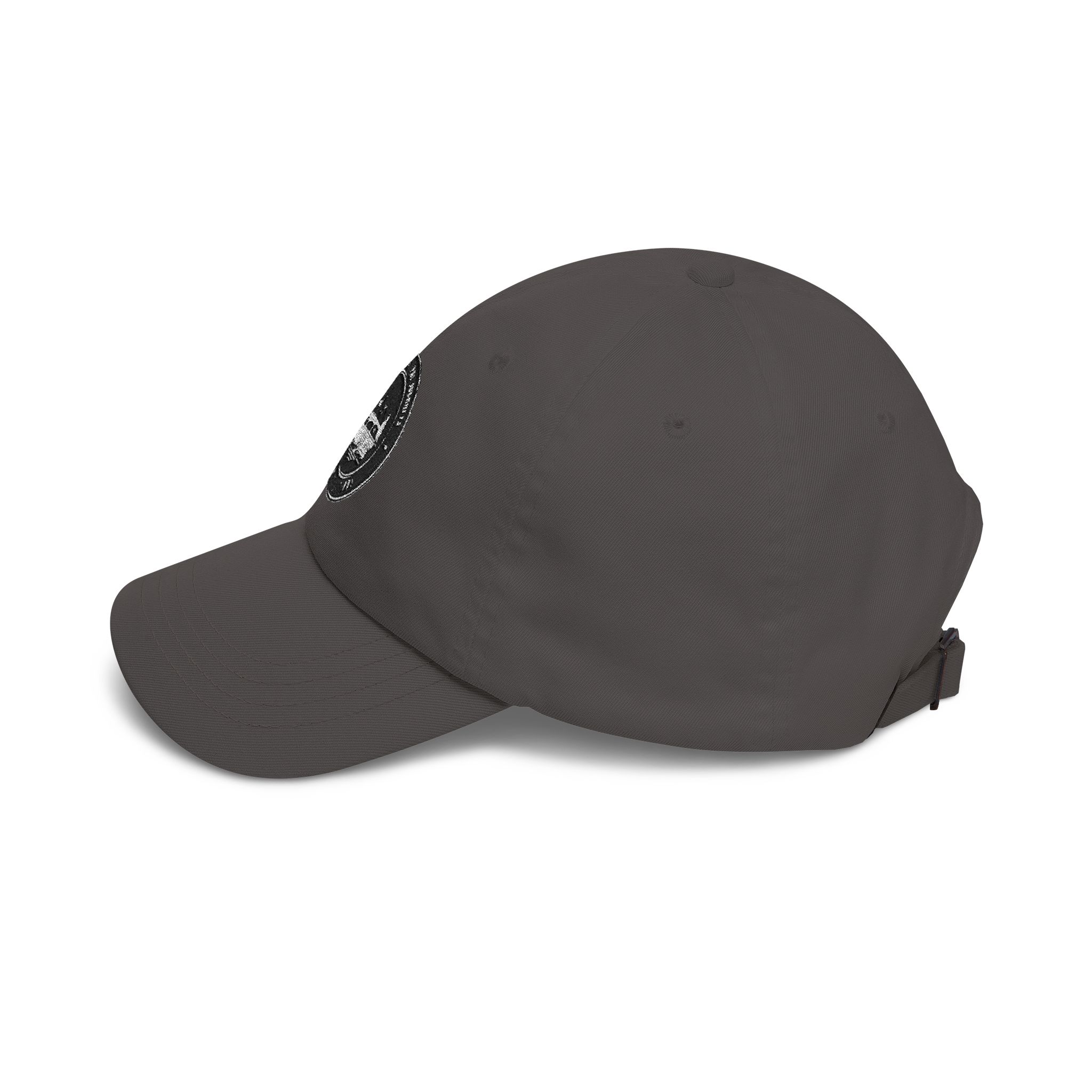 Dad Cap - "ROAD WHERE MADE FOR JOURNEYS-NOT DESTINATIONS" Vintage National Park Stamp Hat