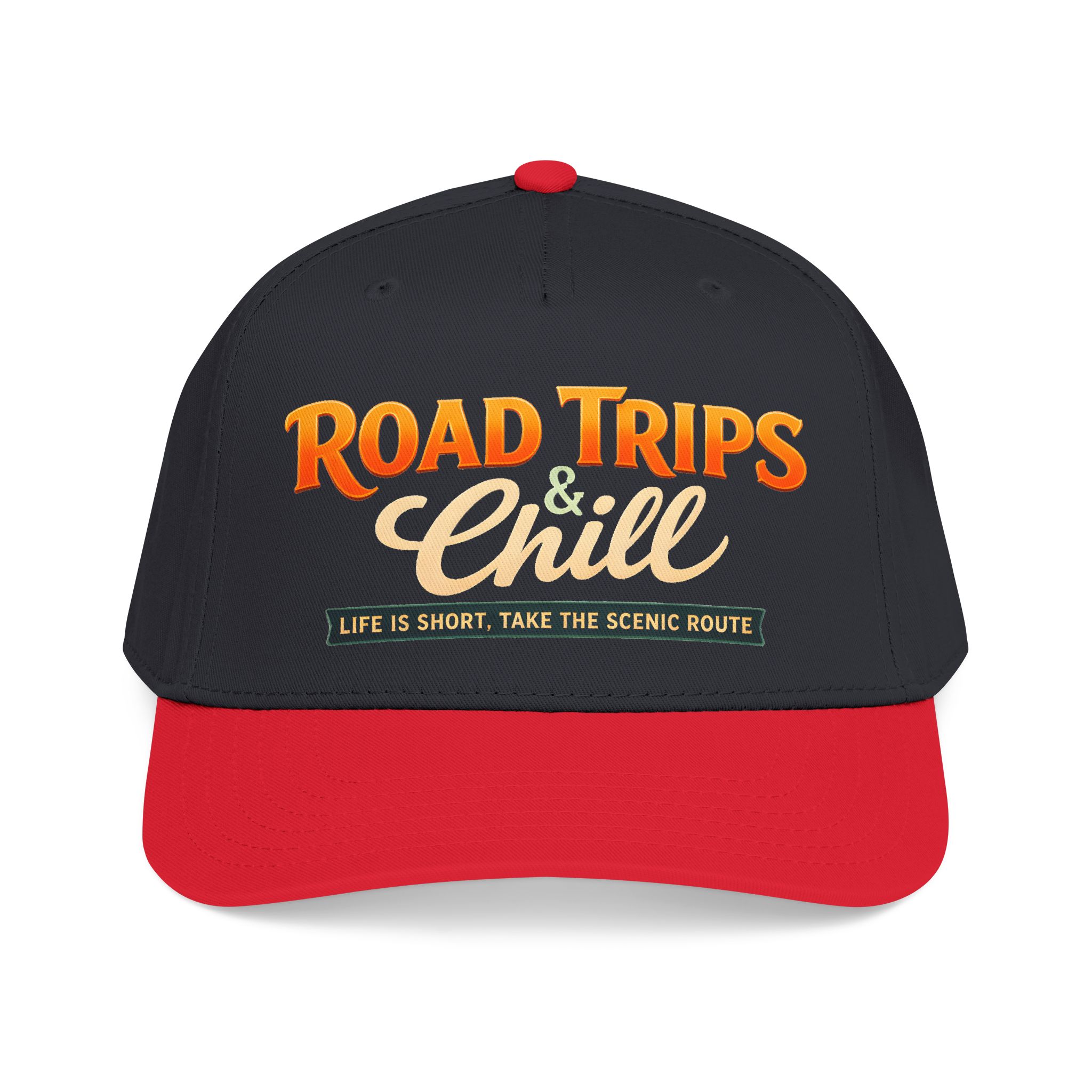 4621034196651246401_2048-5.jpeg Baseball Cap - "Road Trips And Chill" Design Scenic-Line