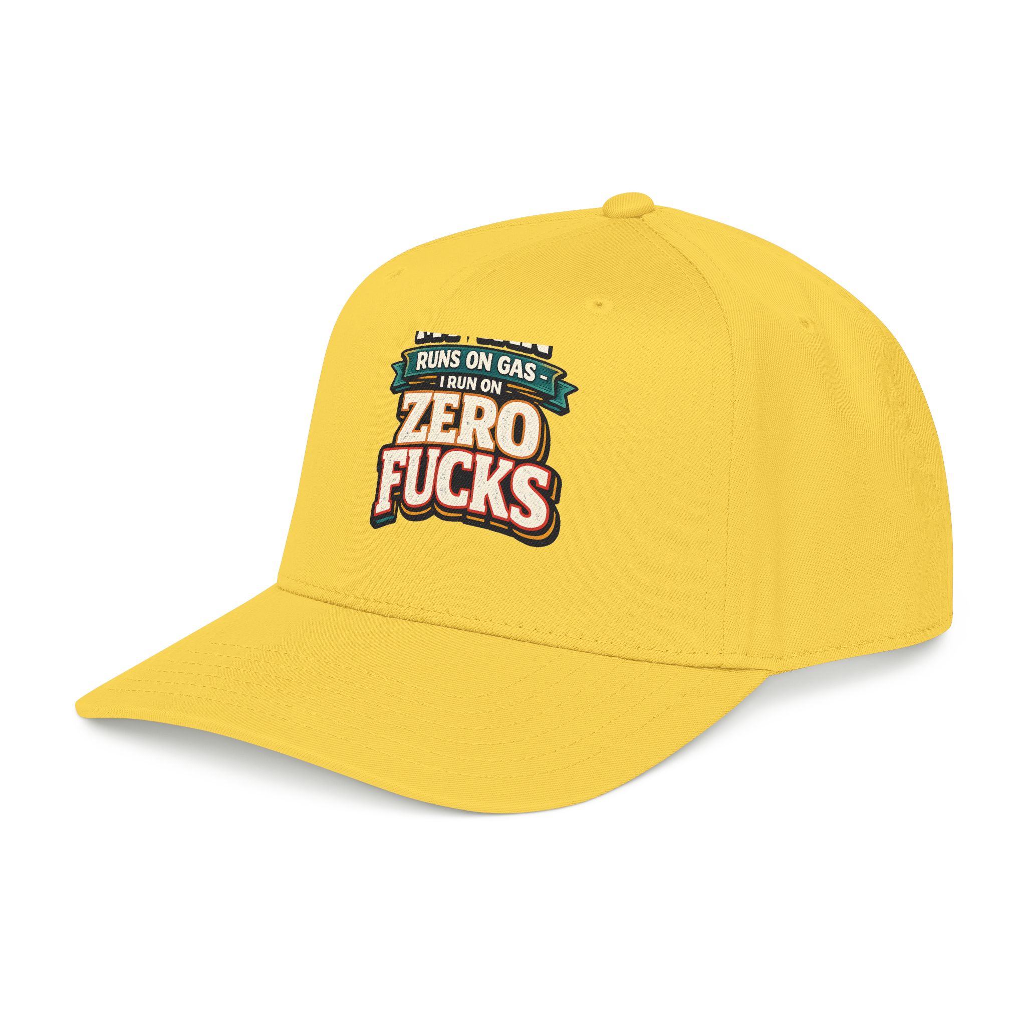 Baseball Cap - "My Van Runs On Gas" Design F**K-Line