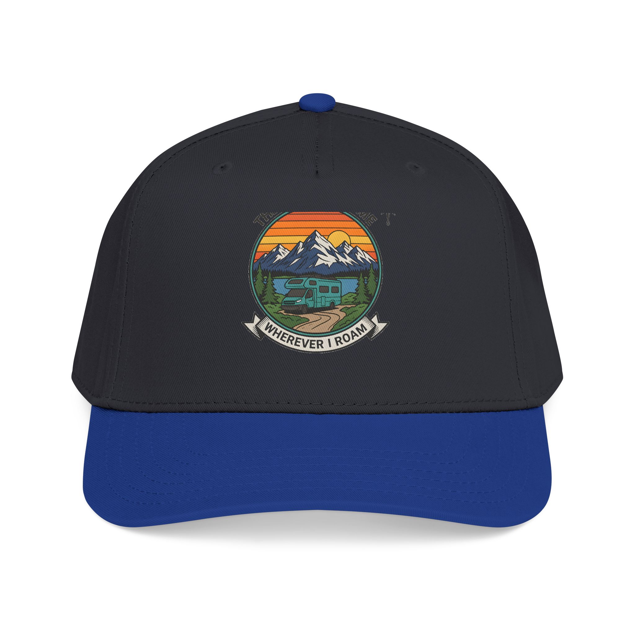Baseball Cap — "The Road Is Home, Wherever I Roam"