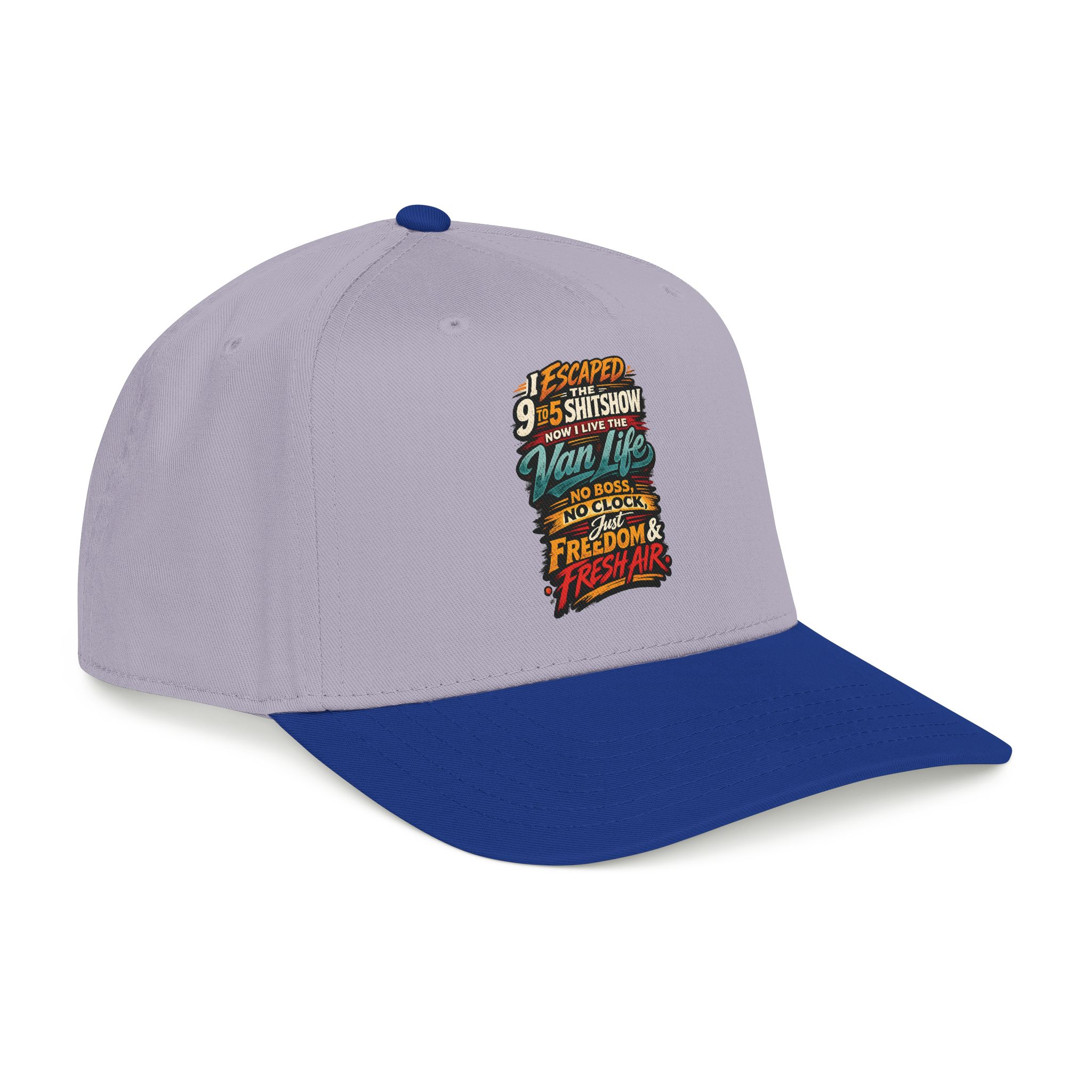 Baseball Cap - "I Escaped The 9 To 5" Design F**K-Line