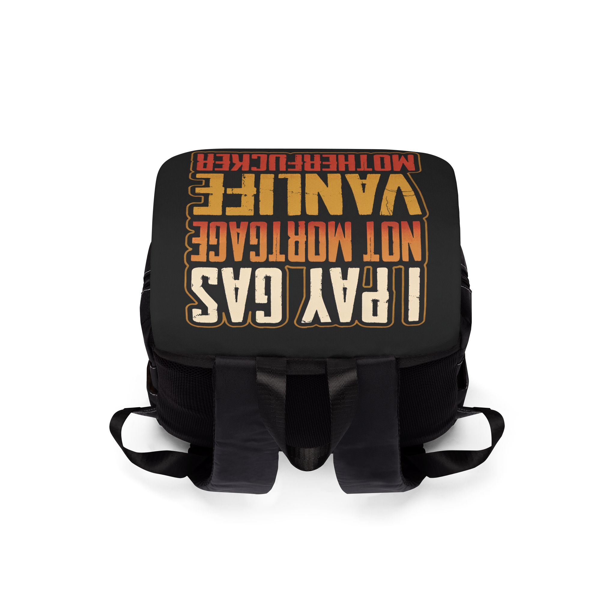 4659018651702201880_2048.jpeg Unisex Casual Shoulder Backpack — "I Pay Gas Not Mortgage" Design F**K-Line