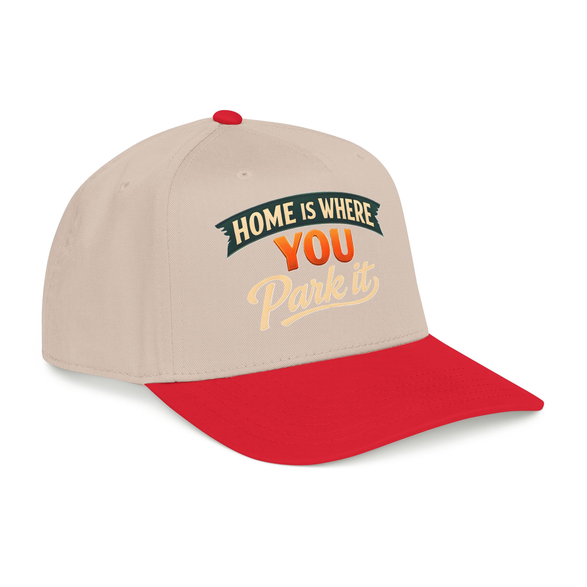 Baseball Cap - "Home Is where You Park It" Design Scenic-Line