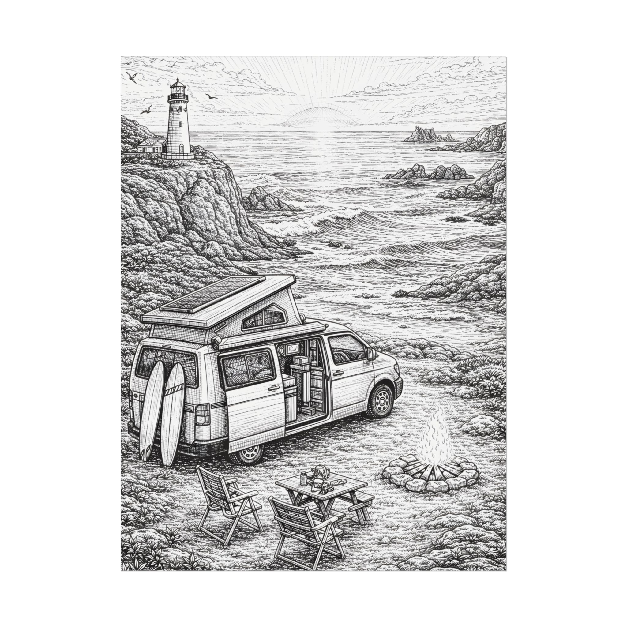 4725410340669516698_2048-2.jpeg Campervan Poster — Vintage RV Camping Landscape Wall Art
