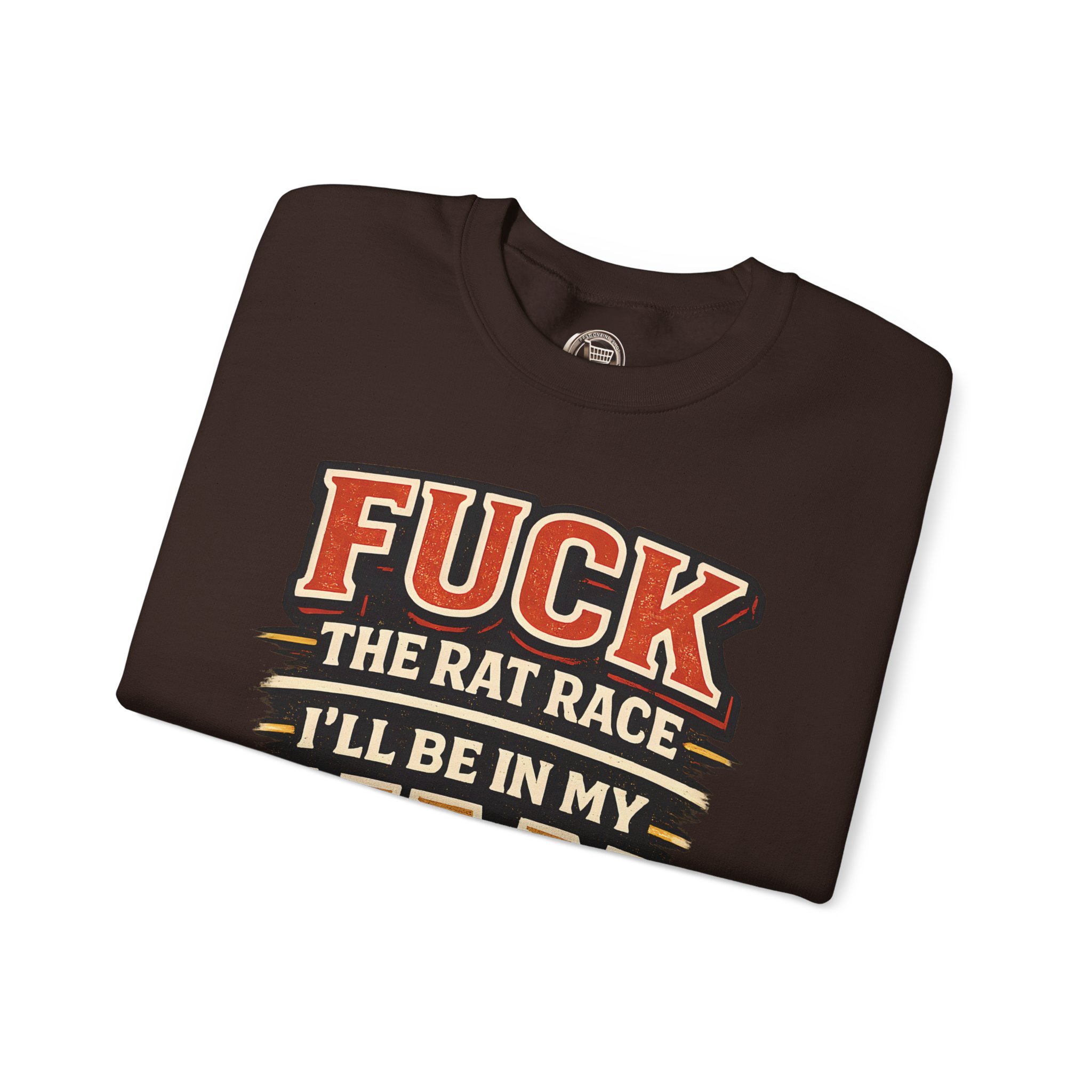 4734426200190062587_2048.jpeg Unisex Heavy Blend™ Crewneck Sweatshirt — "Fuck The Rat Race" Design F**K-Line