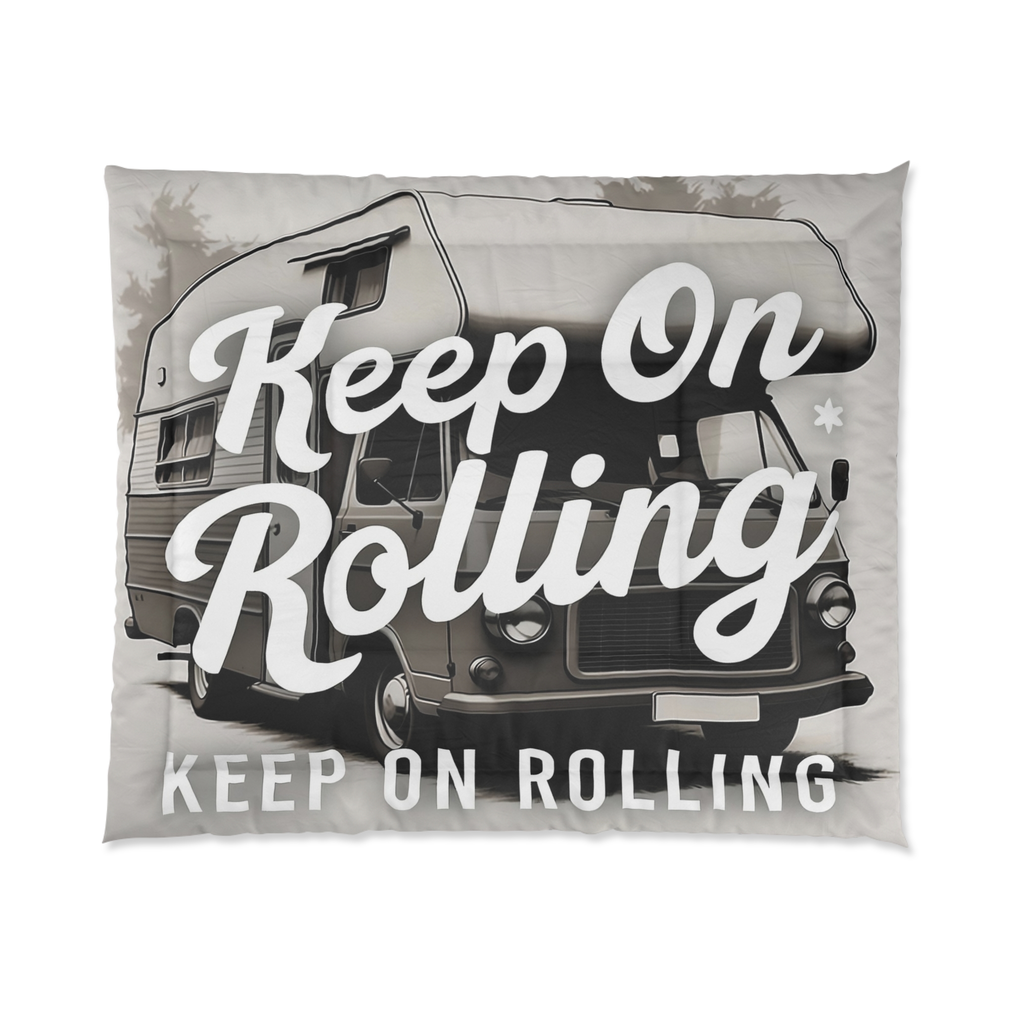 4749561387211295670_2048.jpeg Comforter – "Keep On Rolling" Vintage Camper Travel Bedding