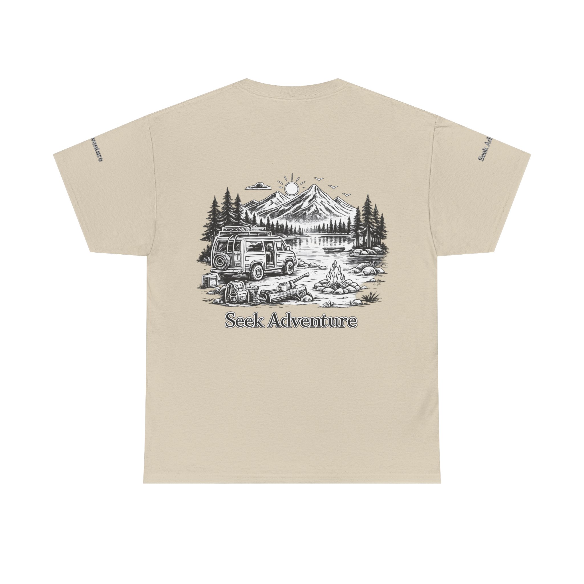 4762524879362994588_2048.jpeg Unisex Heavy Cotton Tee — "Seek Adventure" Design Minimal-Line