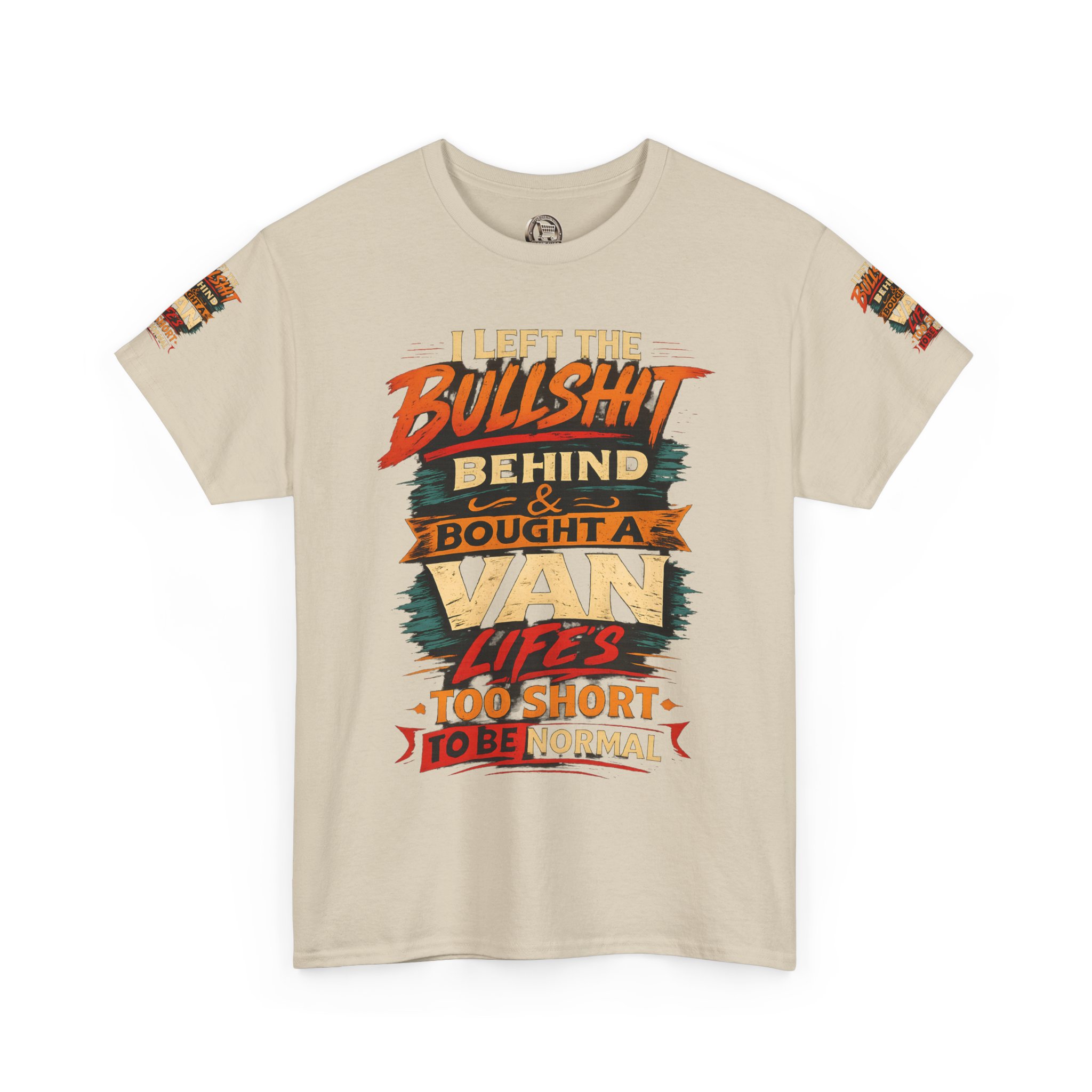 4814782454384101459_2048.jpeg Unisex Heavy Cotton Tee — "I Left The Bullshit" Design F**K-Line