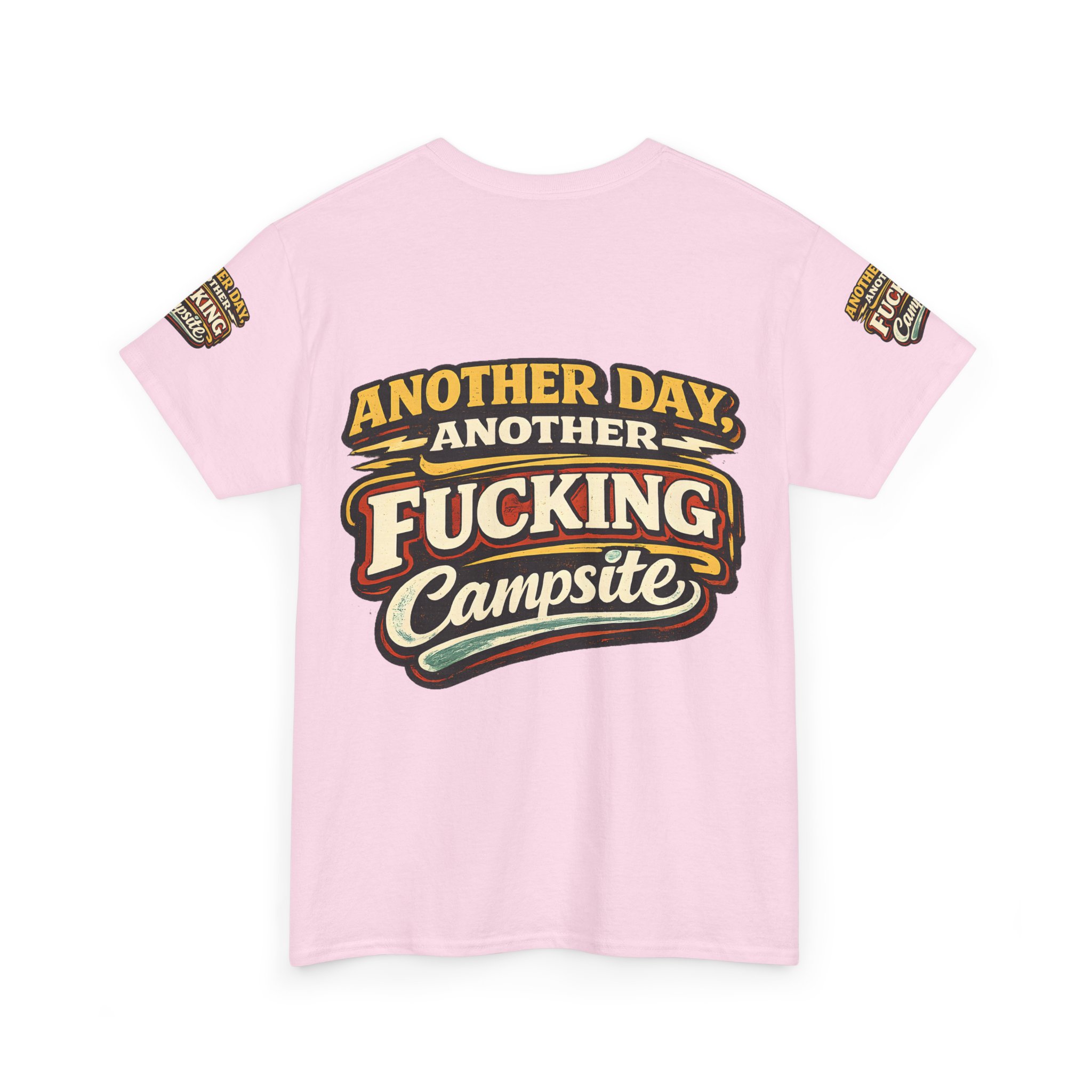 Unisex Heavy Cotton Tee — "Another Day" Design F**K-Line