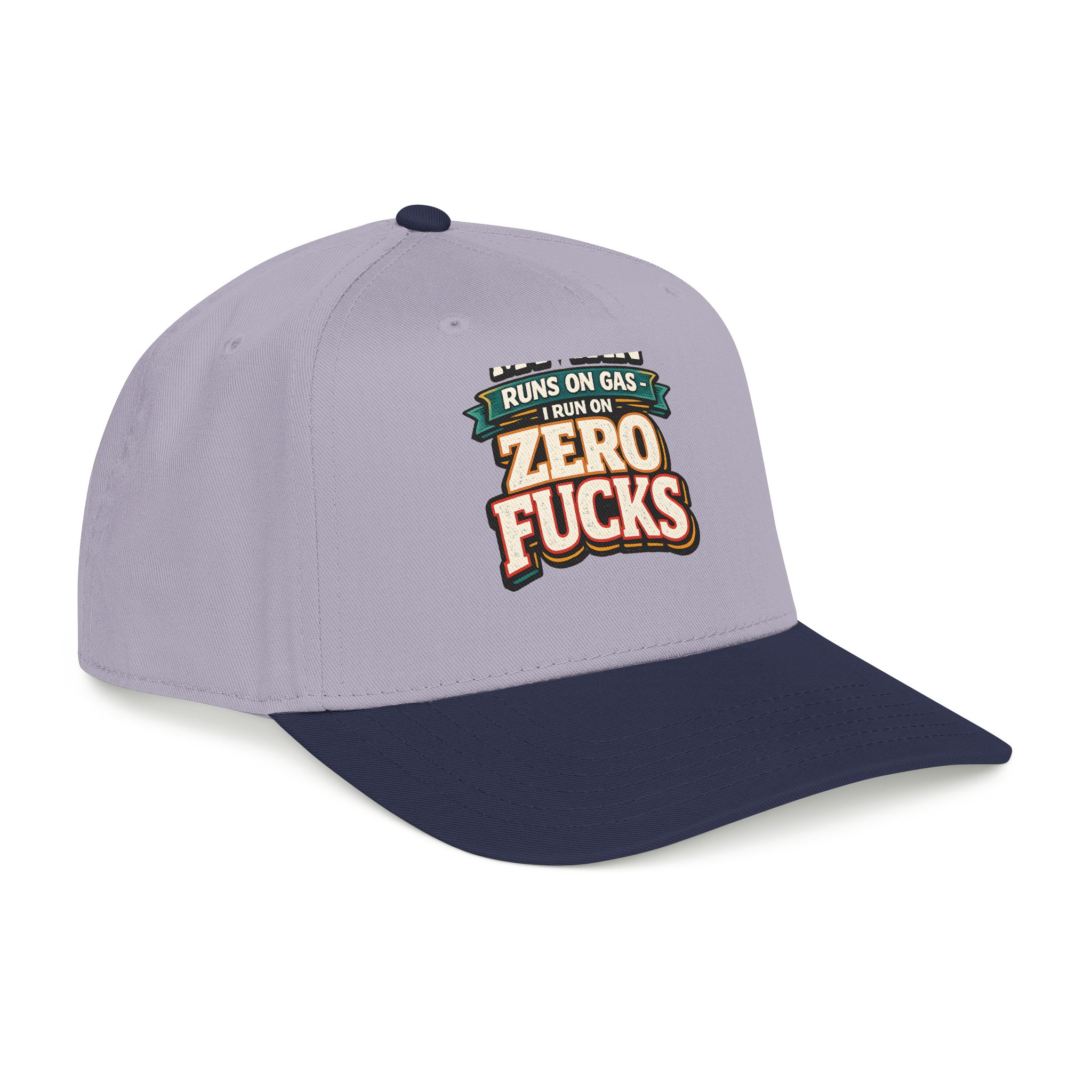 Baseball Cap - "My Van Runs On Gas" Design F**K-Line
