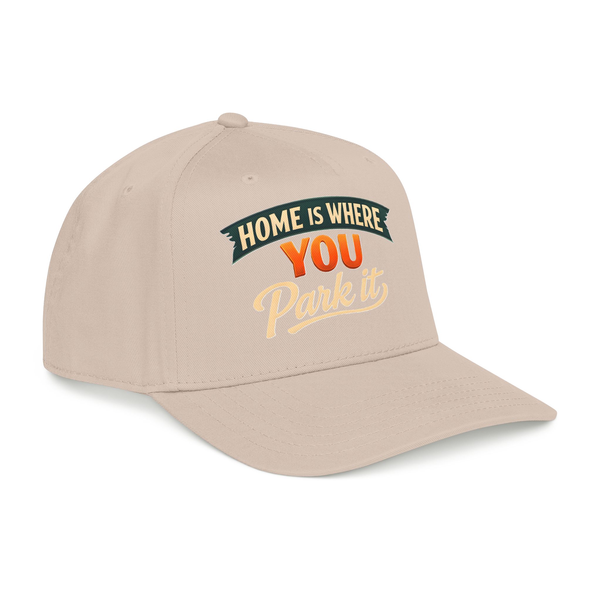 Baseball Cap - "Home Is where You Park It" Design Scenic-Line