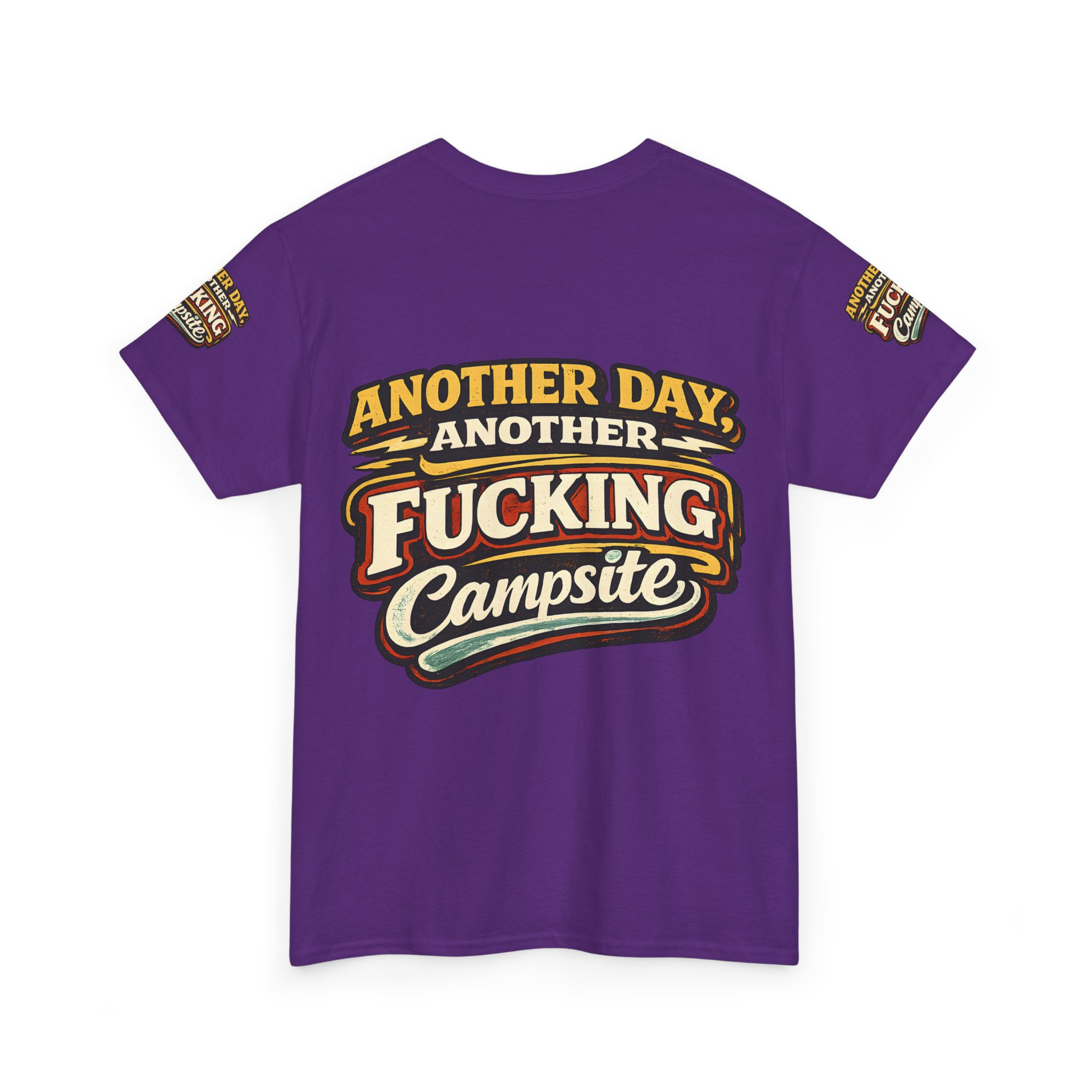 Unisex Heavy Cotton Tee — "Another Day" Design F**K-Line