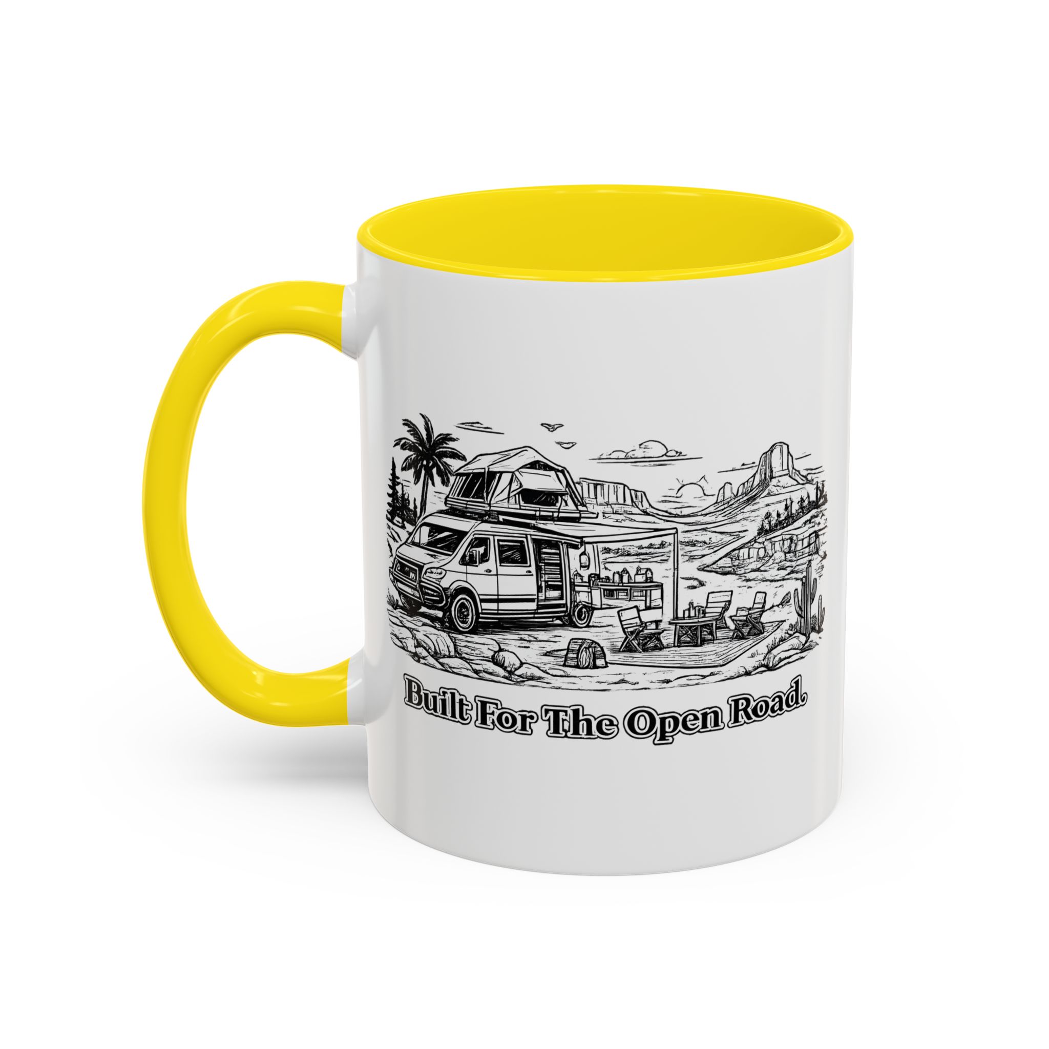 4861489441689097445_2048.jpeg Accent Coffee Mug (11, 15oz) — "Built For The Open Road" Design Minimal-Line