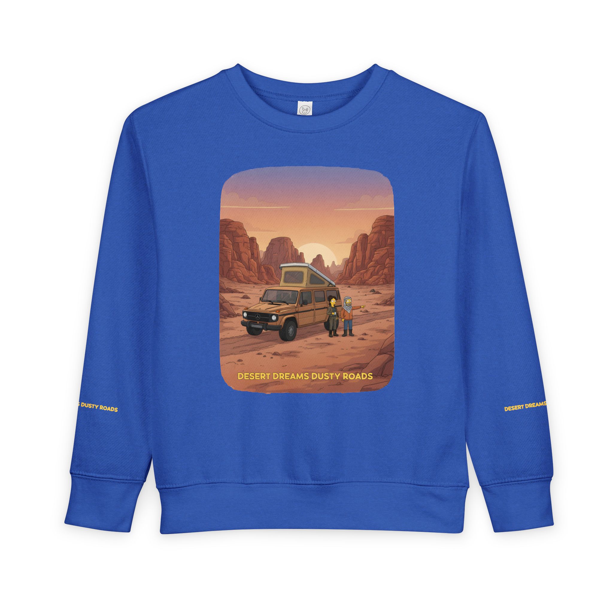 Toddler Sweatshirt - "Desert Dreams Dusty Roads" (Design Sitcom-Line)