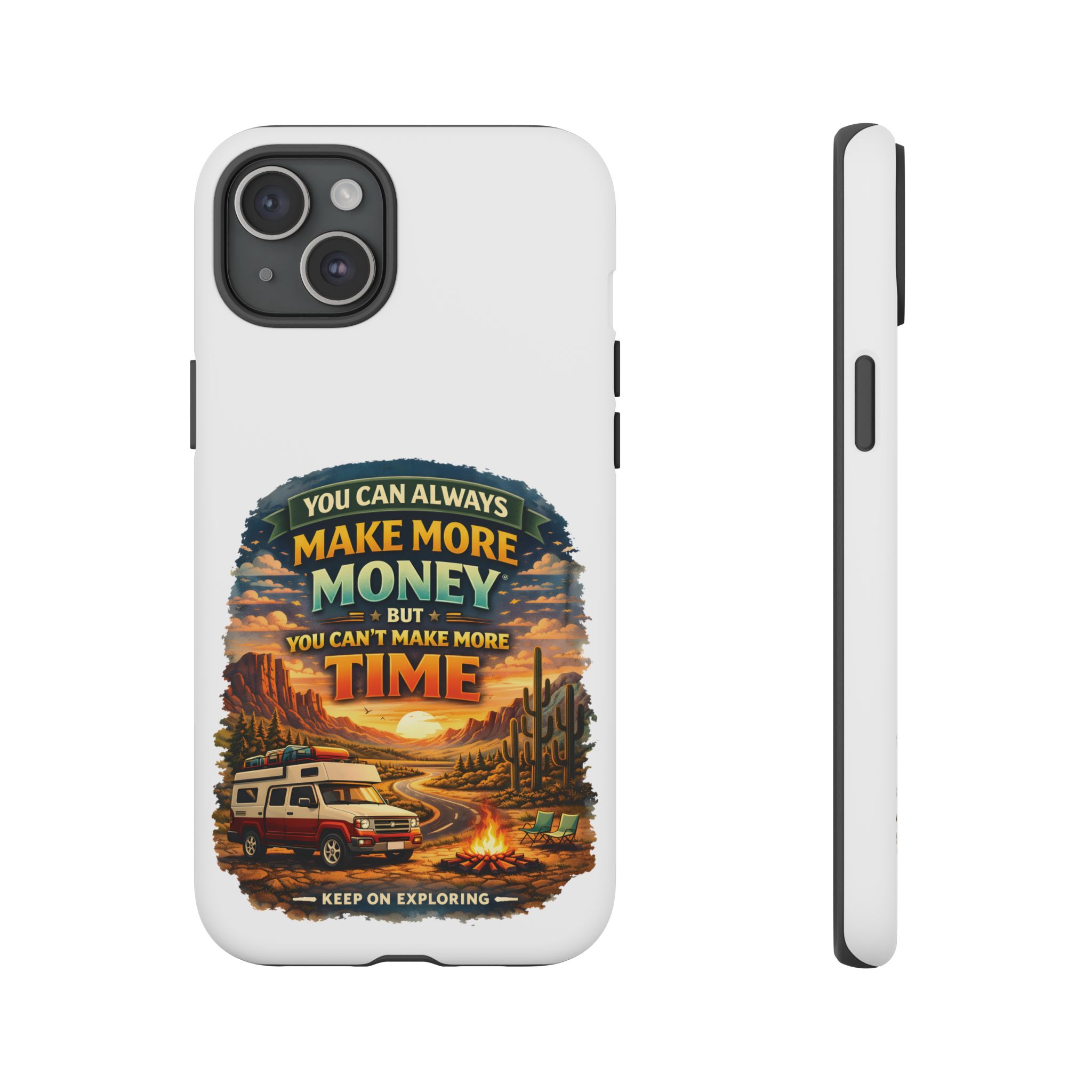 Phone Case — "You Can Always Make Money" (Design Scenic-Line)