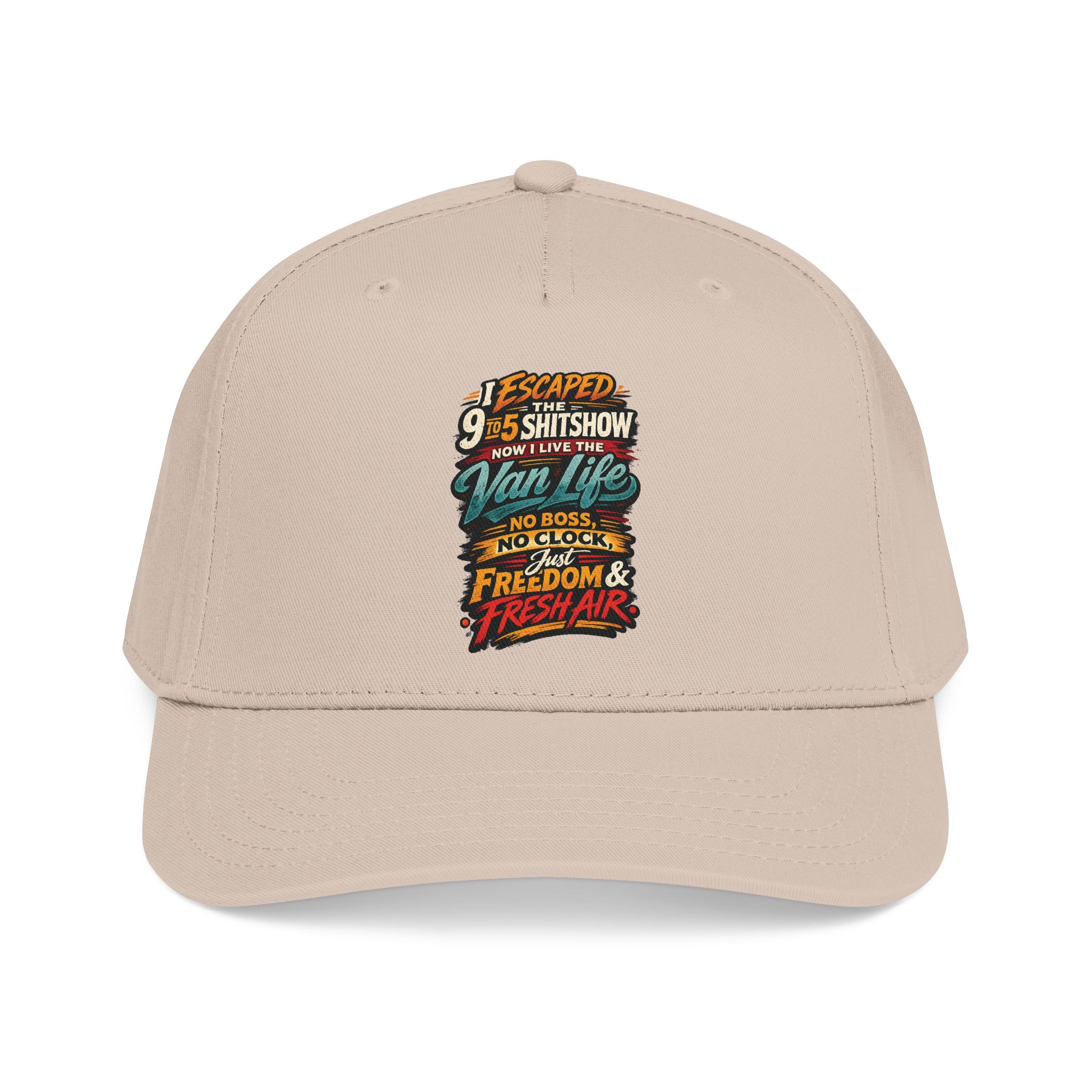 Baseball Cap - "I Escaped The 9 To 5" Design F**K-Line