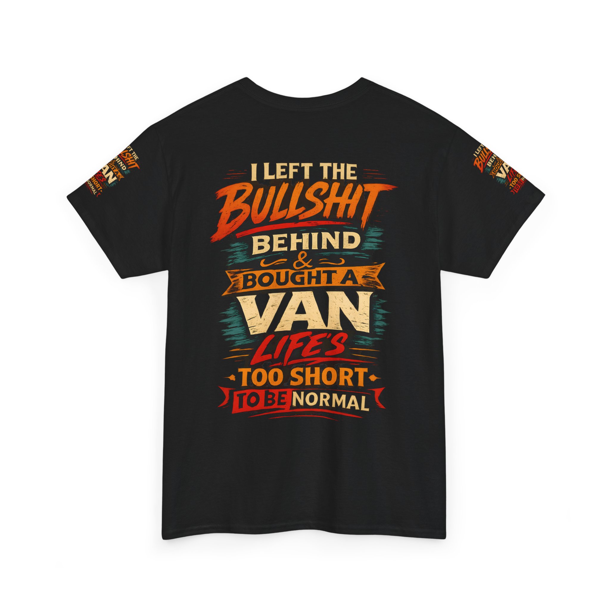 4945457973867112173_2048.jpeg Unisex Heavy Cotton Tee — "I Left The Bullshit" Design F**K-Line