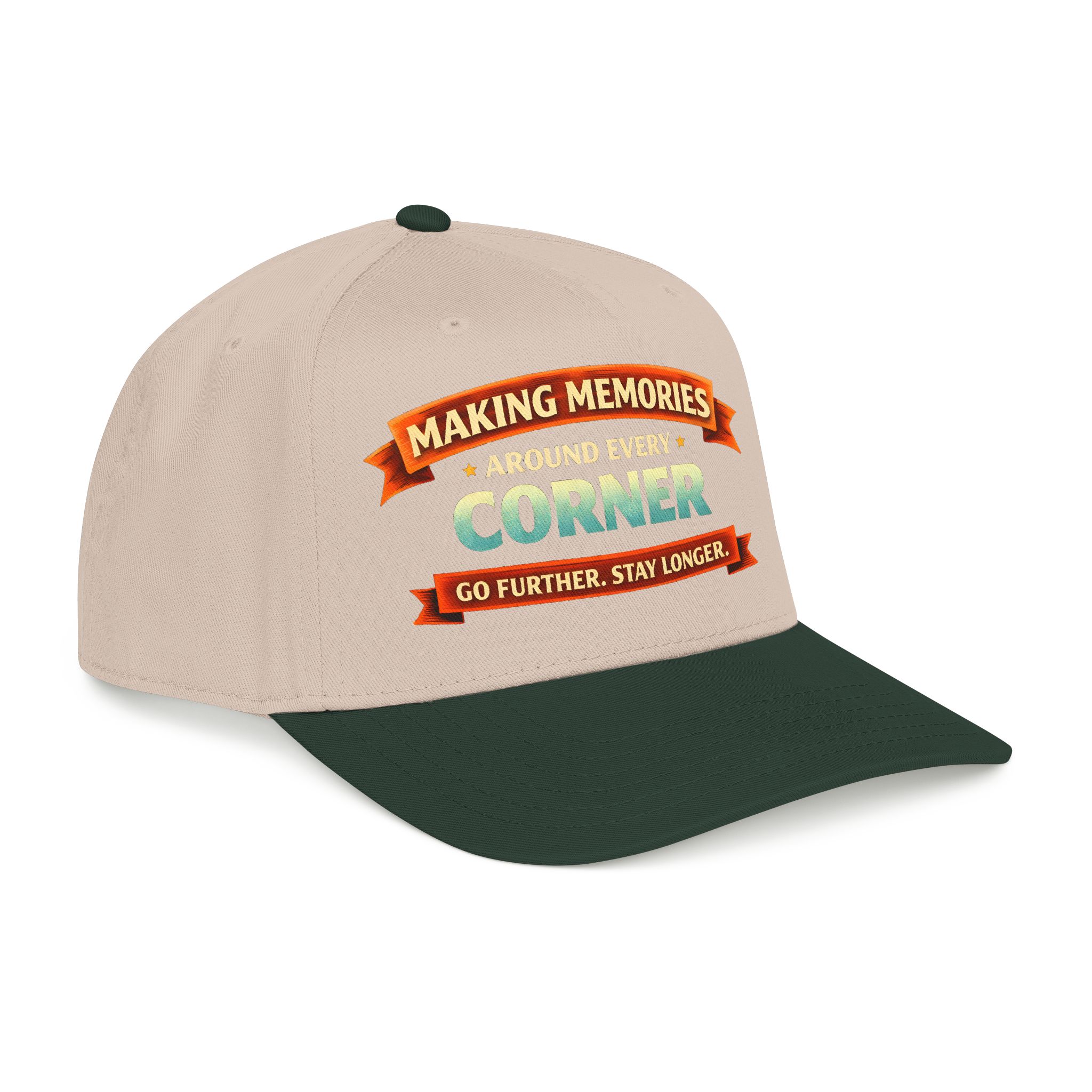 Baseball Cap - "Making Memories Around Every Corner" Design Scenic-Line