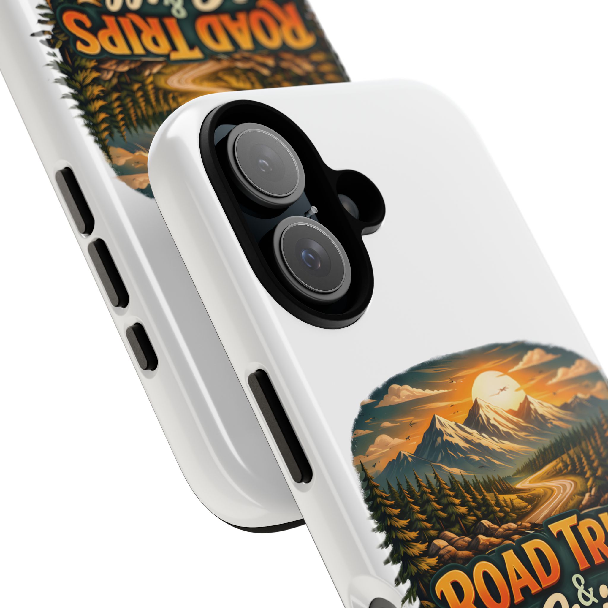Phone Case — "Road Trips and Chill" (Design Scenic-Line)