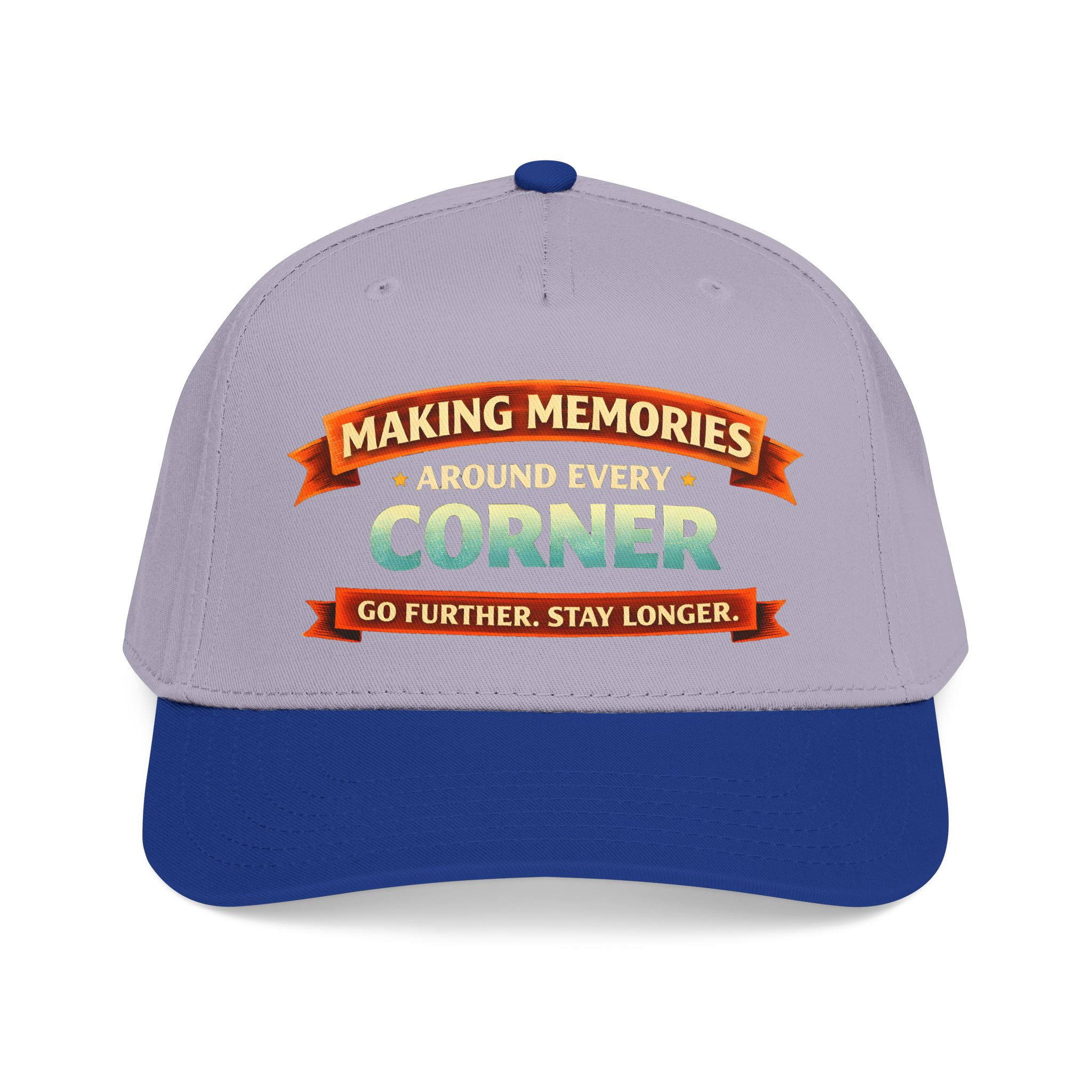 Baseball Cap - "Making Memories Around Every Corner" Design Scenic-Line