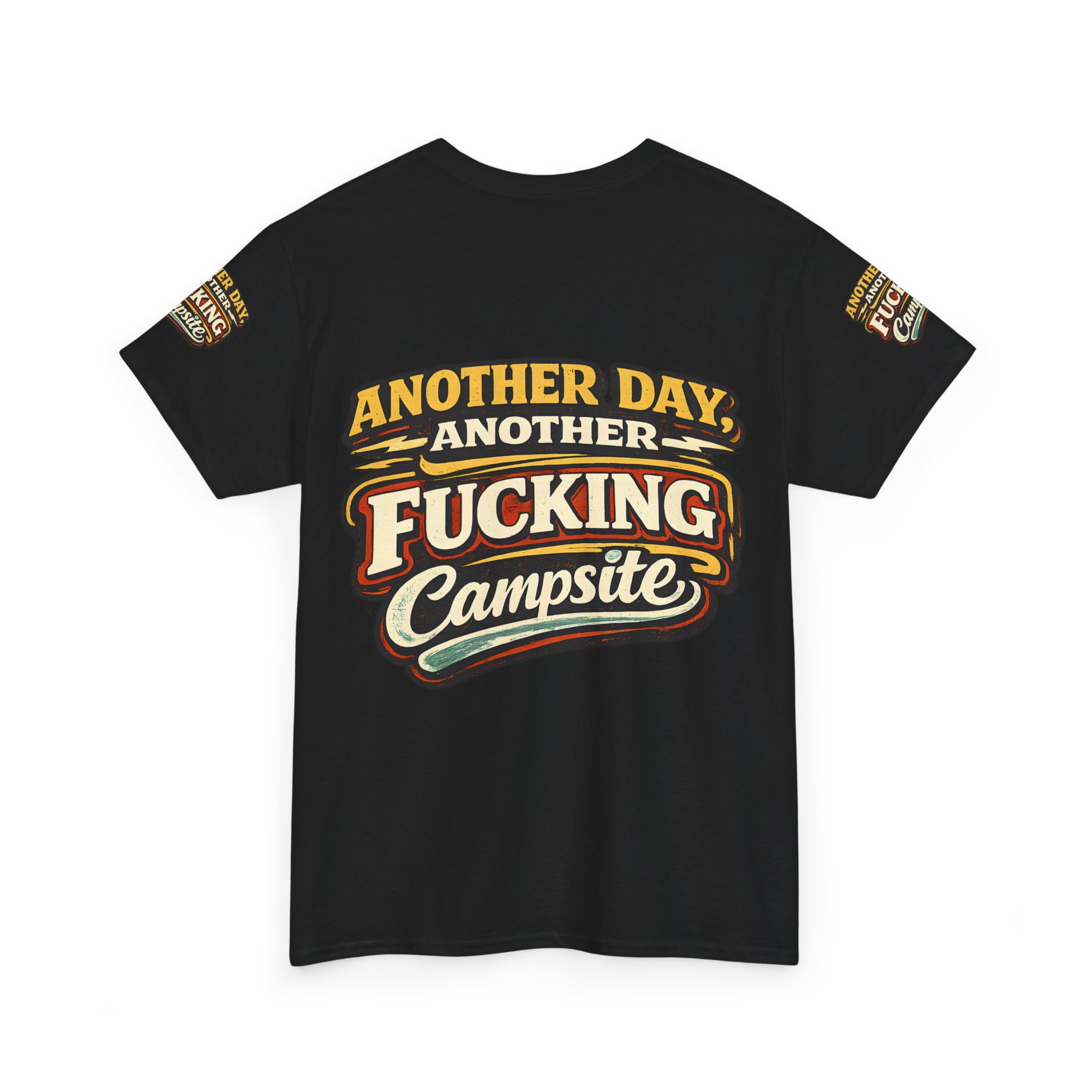 Unisex Heavy Cotton Tee — "Another Day" Design F**K-Line