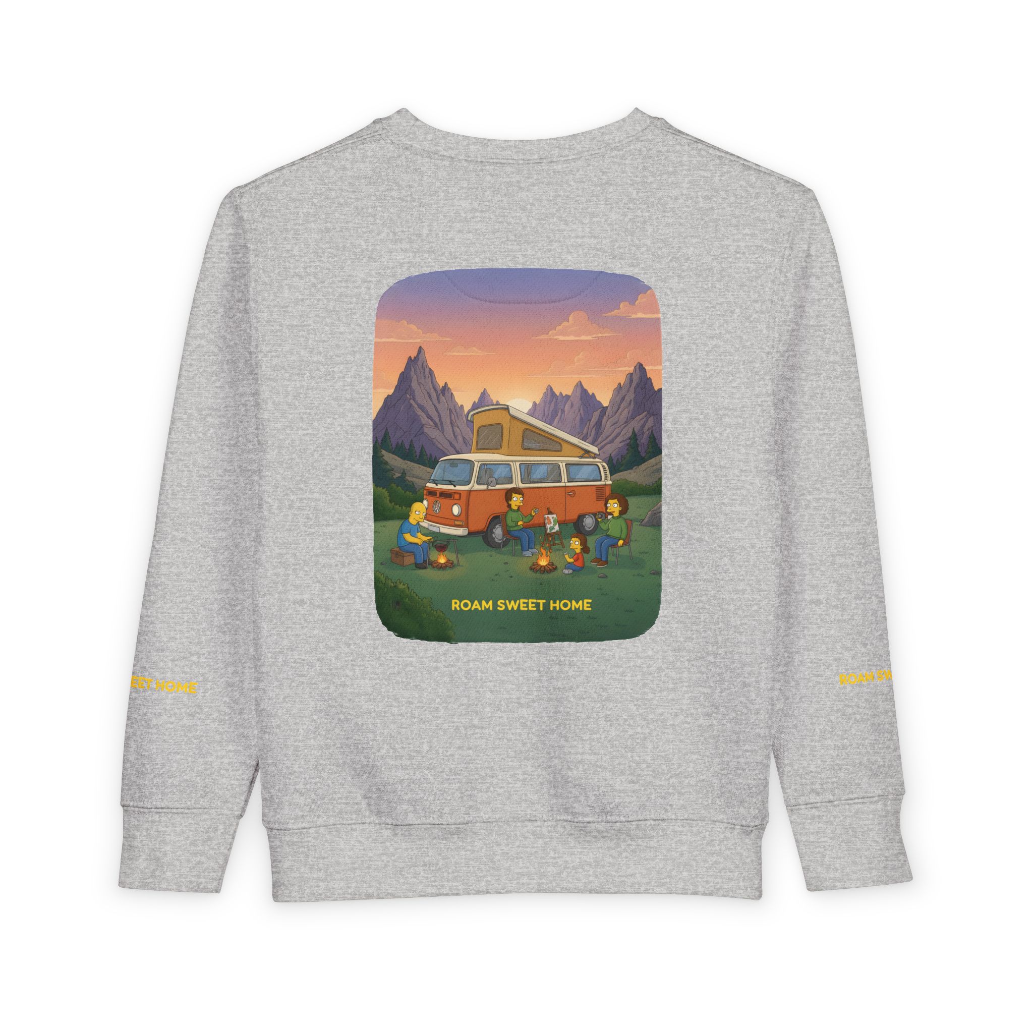 Toddler Sweatshirt - "Roam Sweet Home" (Design Sitcom-Line)