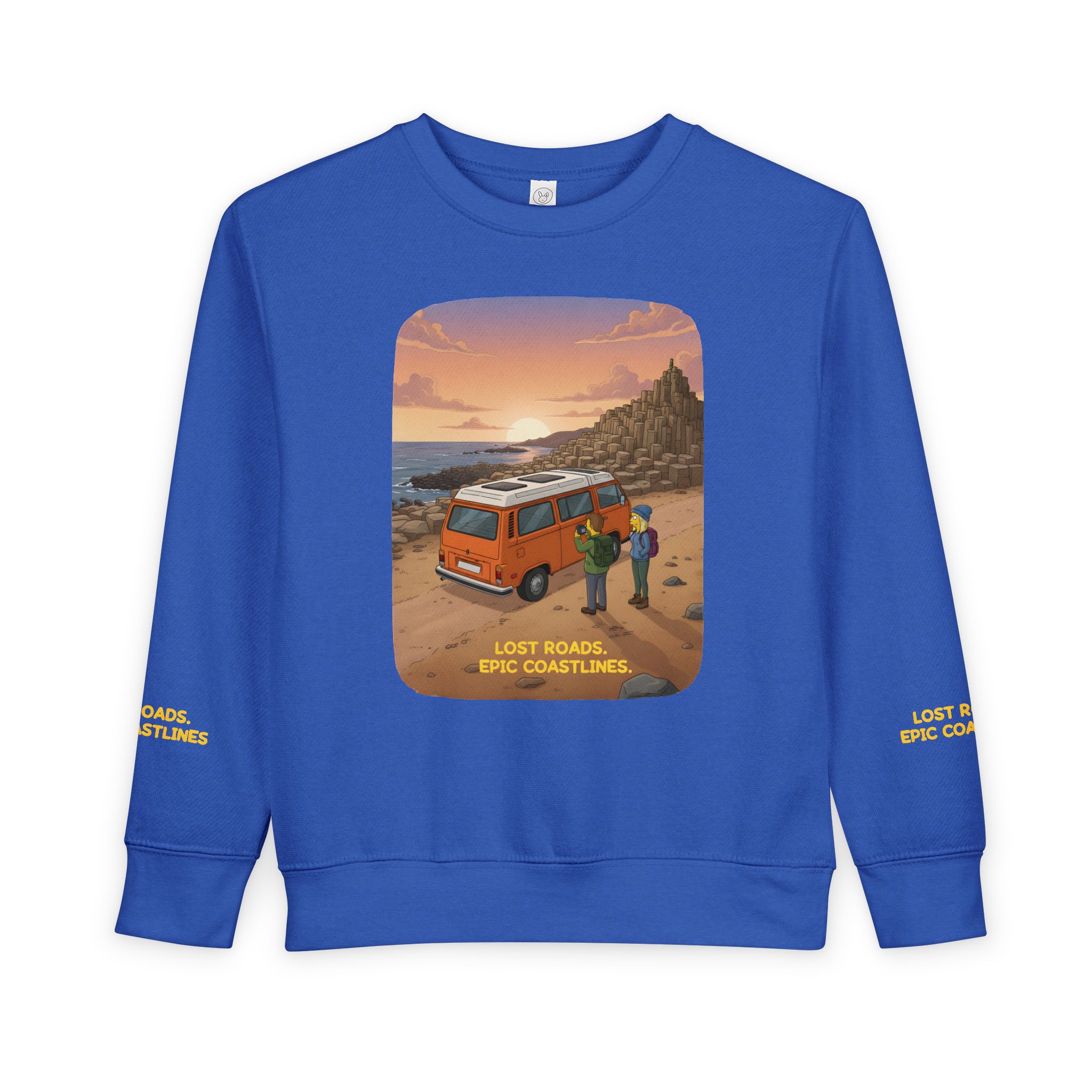 4983318817836946240_2048-1.jpeg Toddler Sweatshirt - "Lost Roads Epic Coastlines" (Design Sitcom-Line)