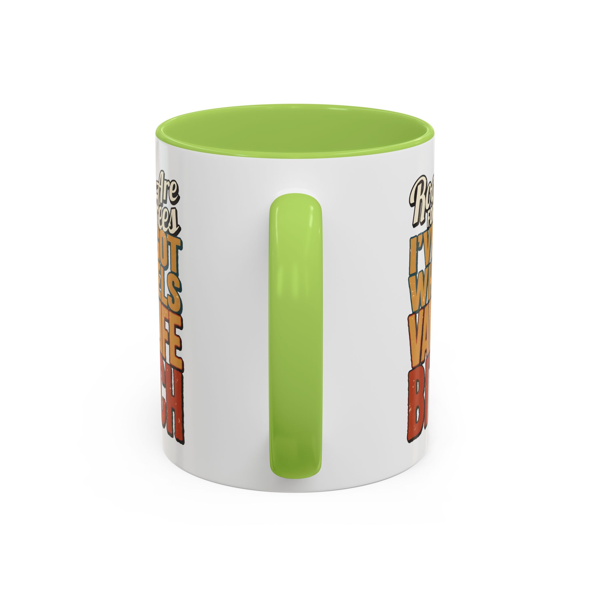 4983567070555523127_2048.jpeg Accent Coffee Mug (11, 15oz) — "Roots Are For Trees" Design F**K-Line