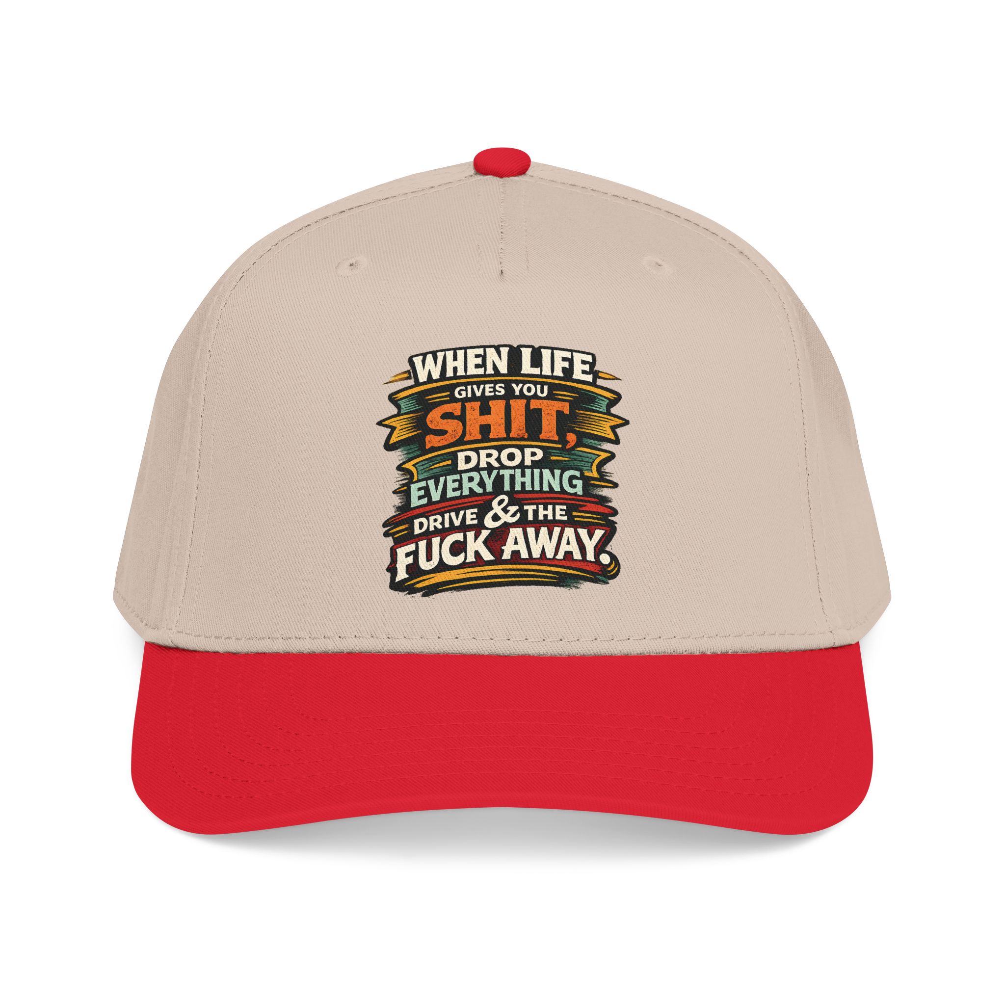 Baseball Cap - "When Live Gives You Shit" Design F**K-Line