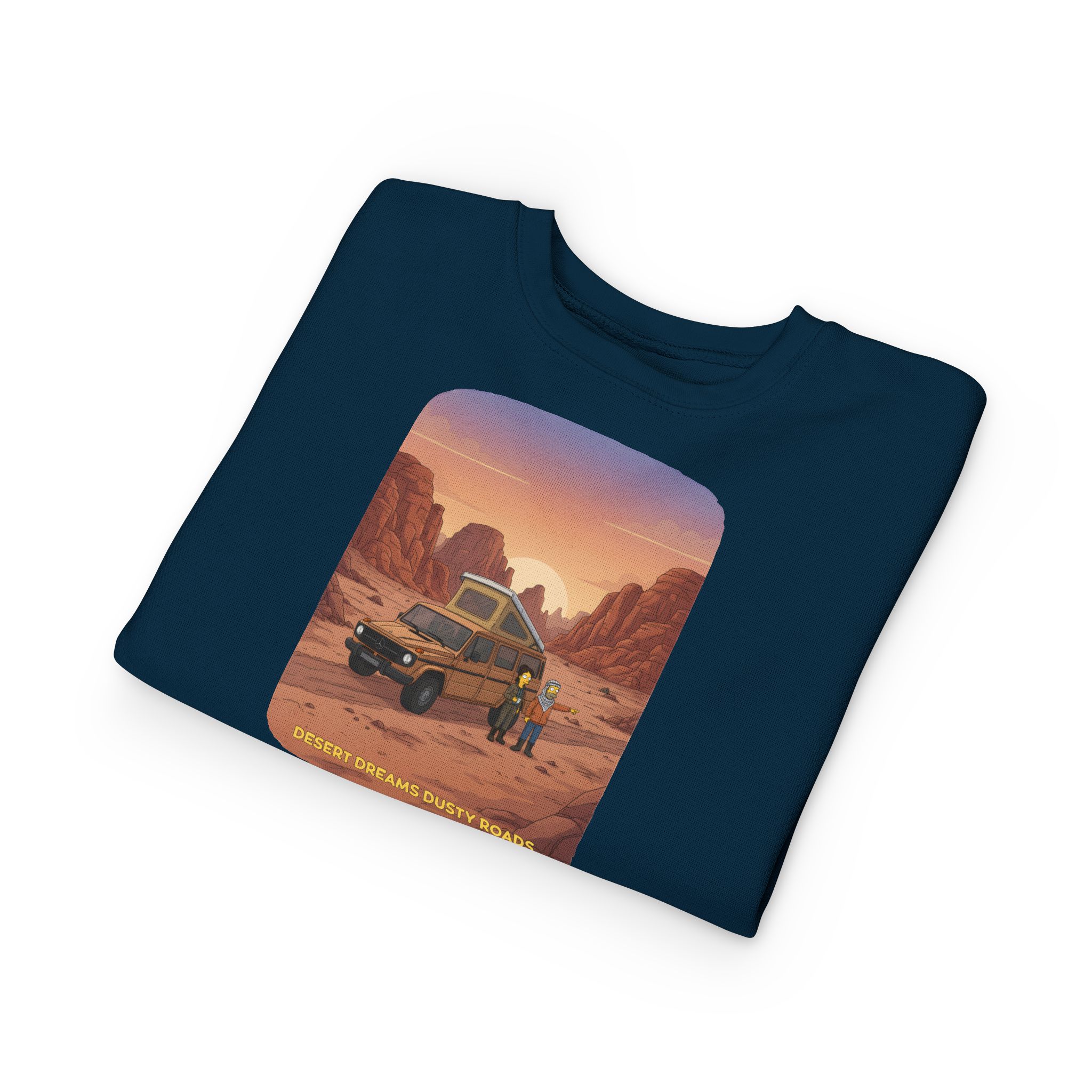Toddler Sweatshirt - "Desert Dreams Dusty Roads" (Design Sitcom-Line)