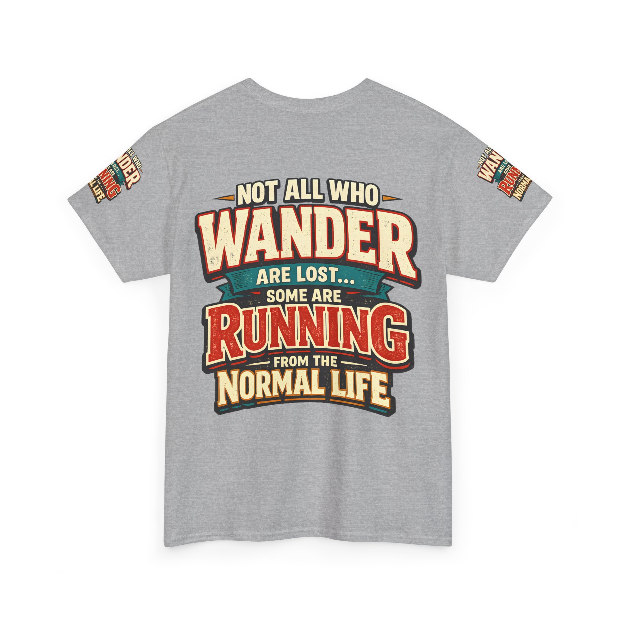 5010813213178851087_2048.jpeg Unisex Heavy Cotton Tee — "Not All Who Wander Are Lost" Design F**K-Line