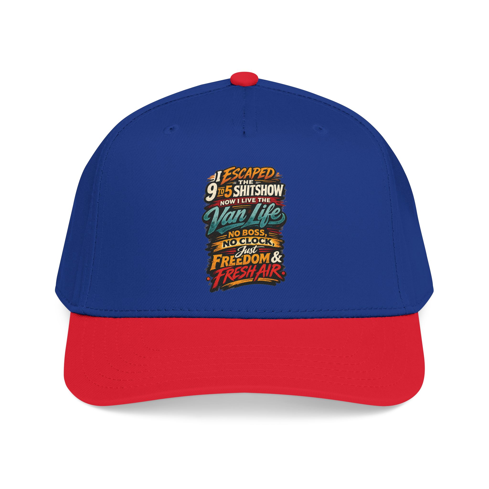 Baseball Cap - "I Escaped The 9 To 5" Design F**K-Line