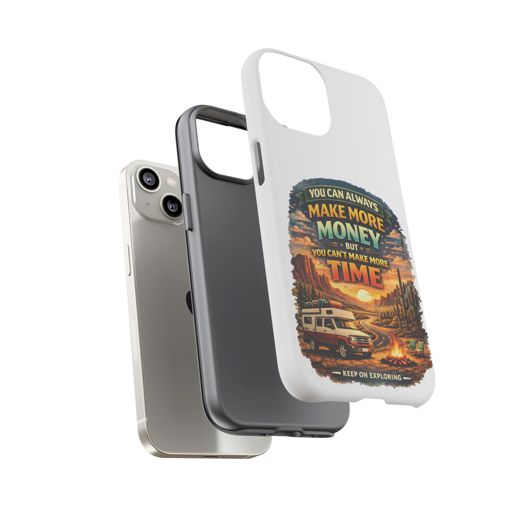 Phone Case — "You Can Always Make Money" (Design Scenic-Line)
