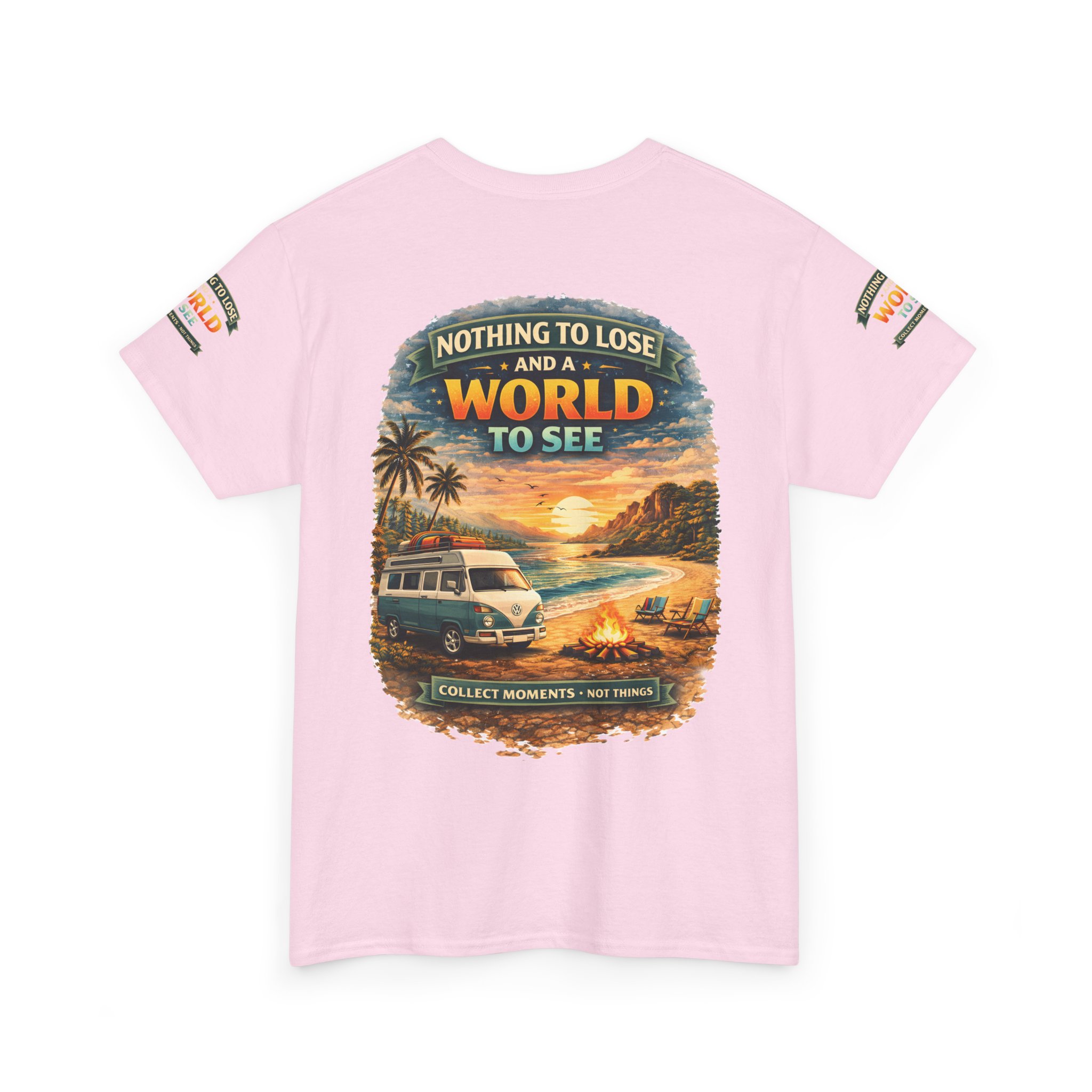 503169843500585675_2048.jpeg Unisex Heavy Cotton Tee — "Nothing To Lose " Design Scenic-Line
