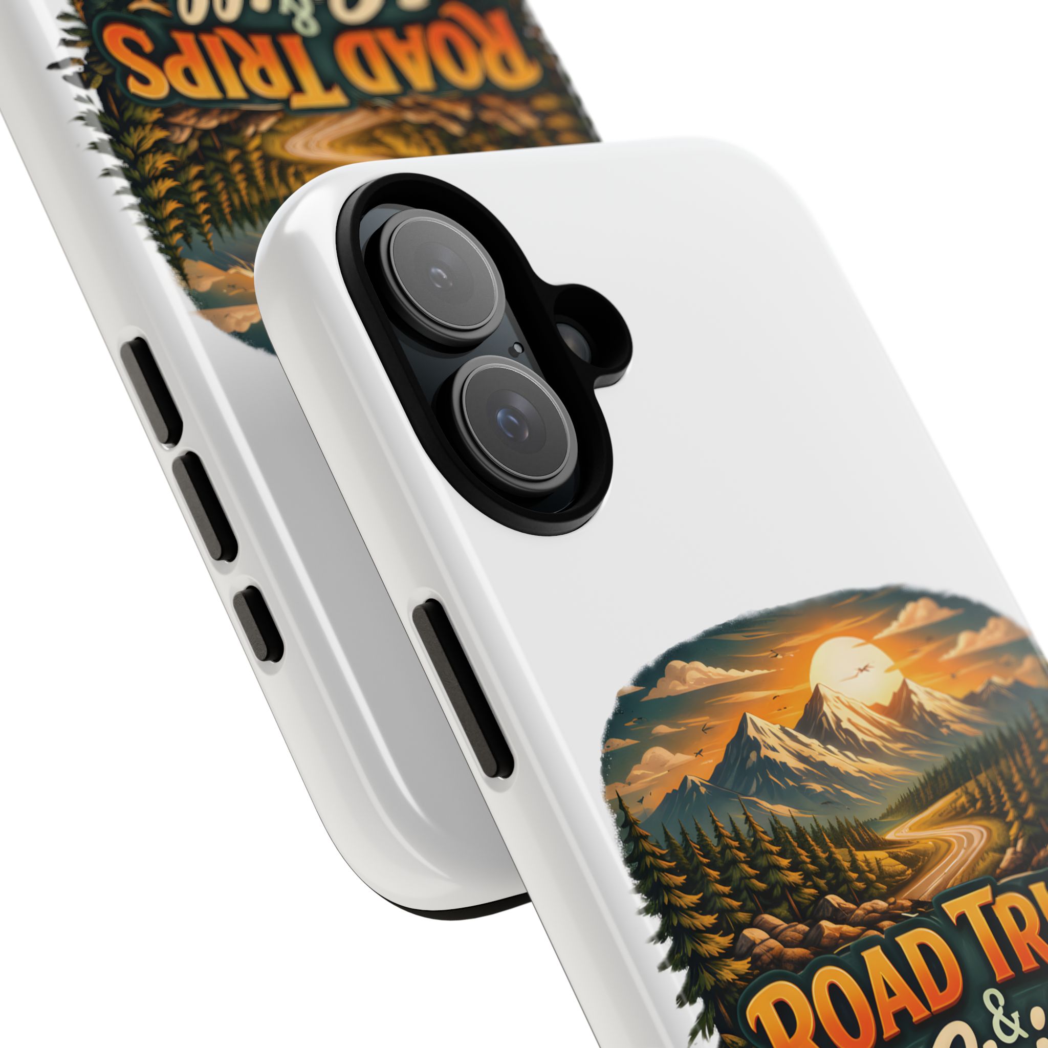 Phone Case — "Road Trips and Chill" (Design Scenic-Line)
