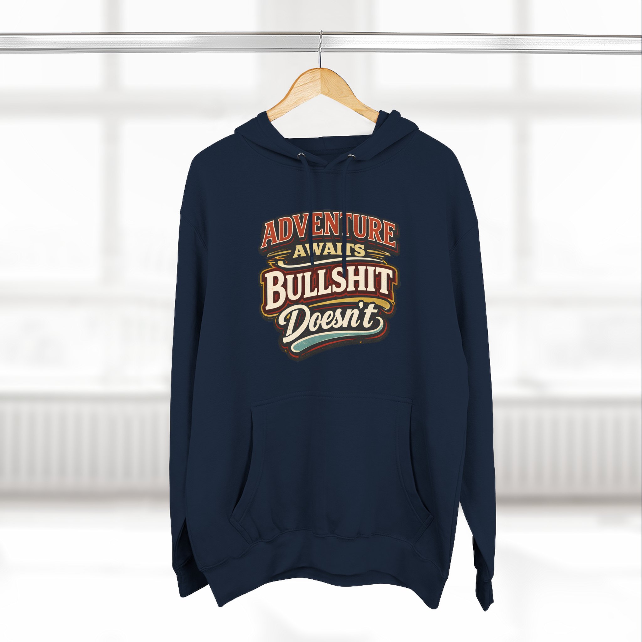 5068837943876840609_2048.jpeg Three-Panel Fleece Hoodie - "Adventure Awaits" Design F**K-Line