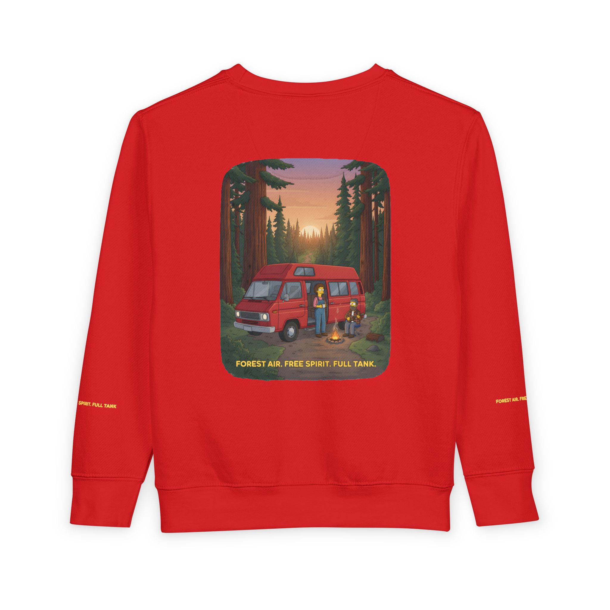 5081008624444432260_2048-1.jpeg Toddler Sweatshirt - "Forest Air Free Spirit Full Tank" (Design Sitcom-Line)