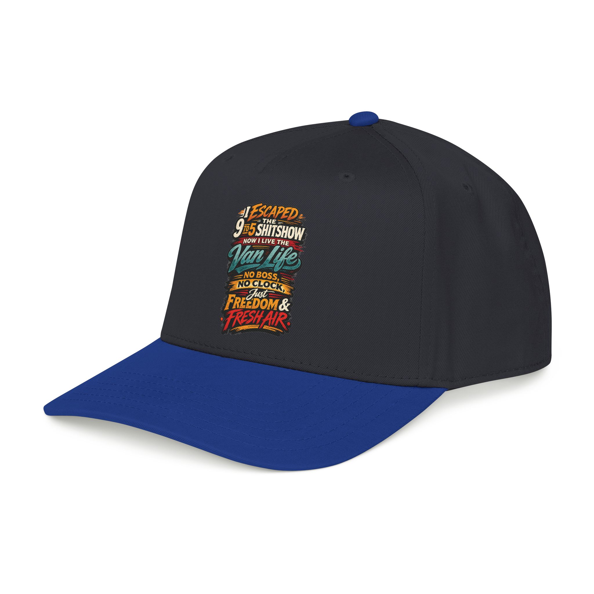 Baseball Cap - "I Escaped The 9 To 5" Design F**K-Line