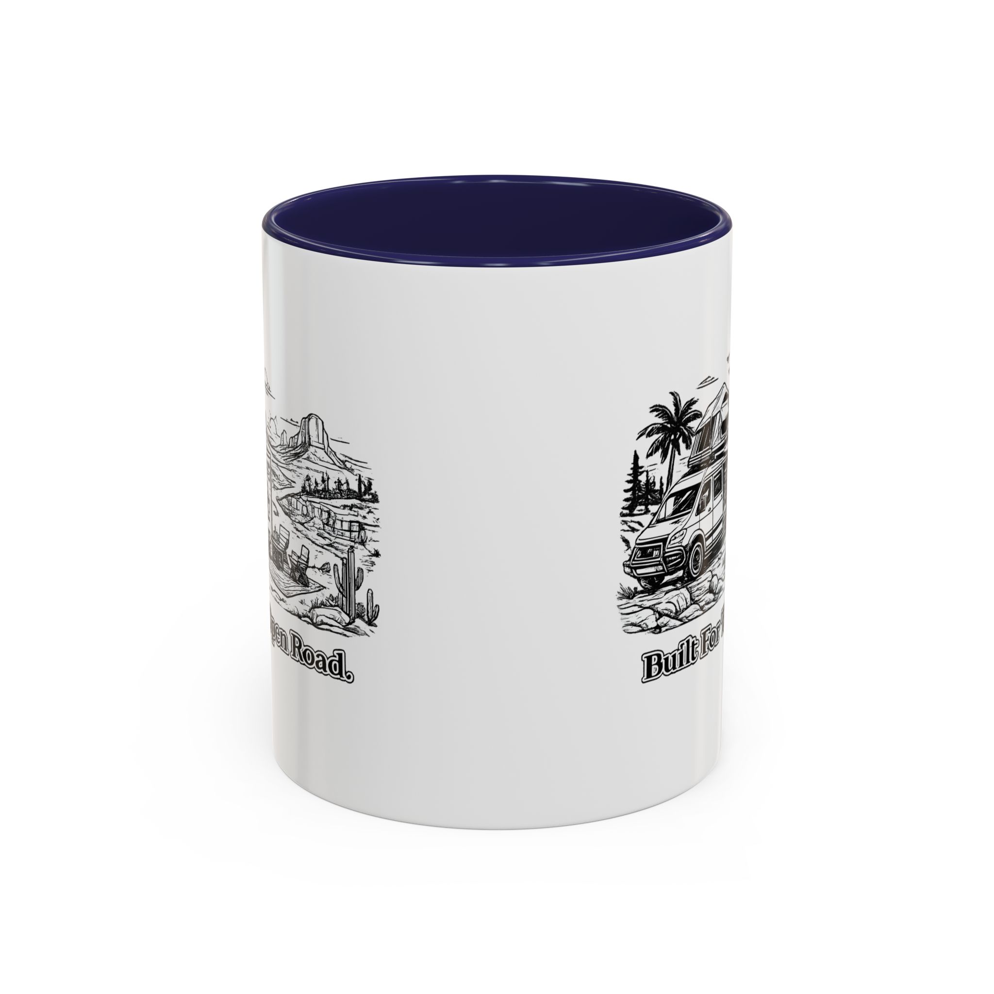 5090259603570264284_2048.jpeg Accent Coffee Mug (11, 15oz) — "Built For The Open Road" Design Minimal-Line