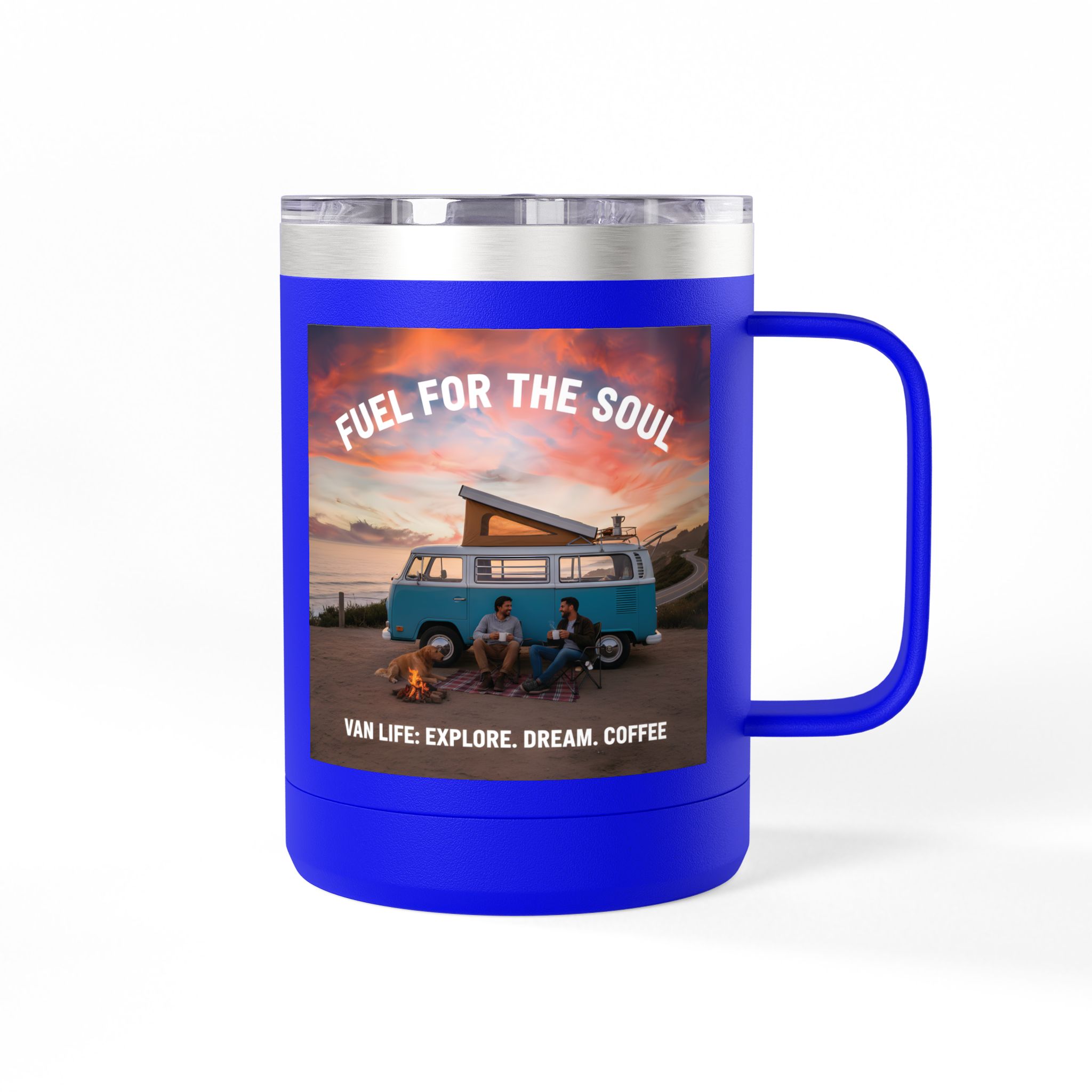 Coffee Mug Tumbler, 15oz — "Fuel for the Soul"